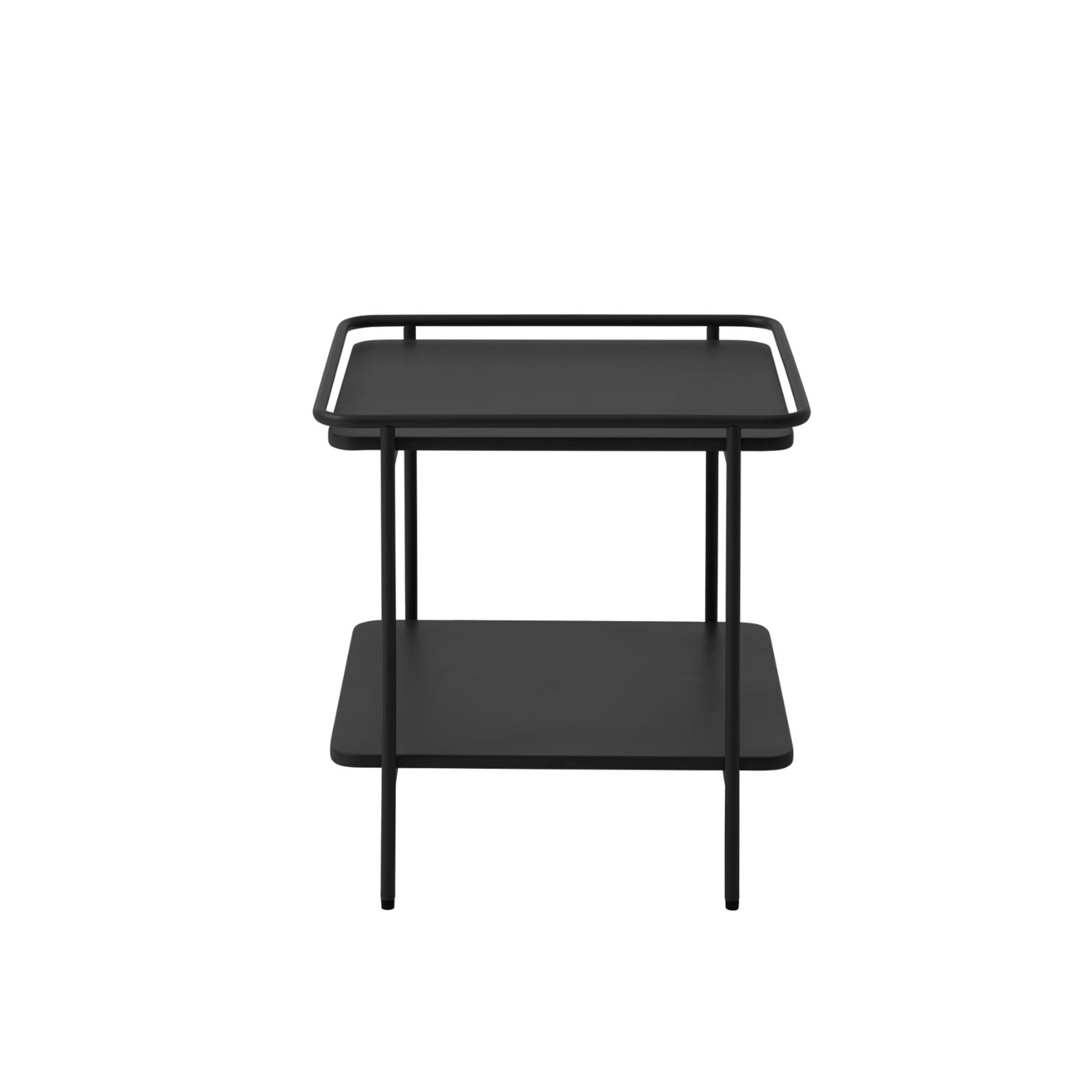 Filippa Beistelltisch Schwarz 45x45