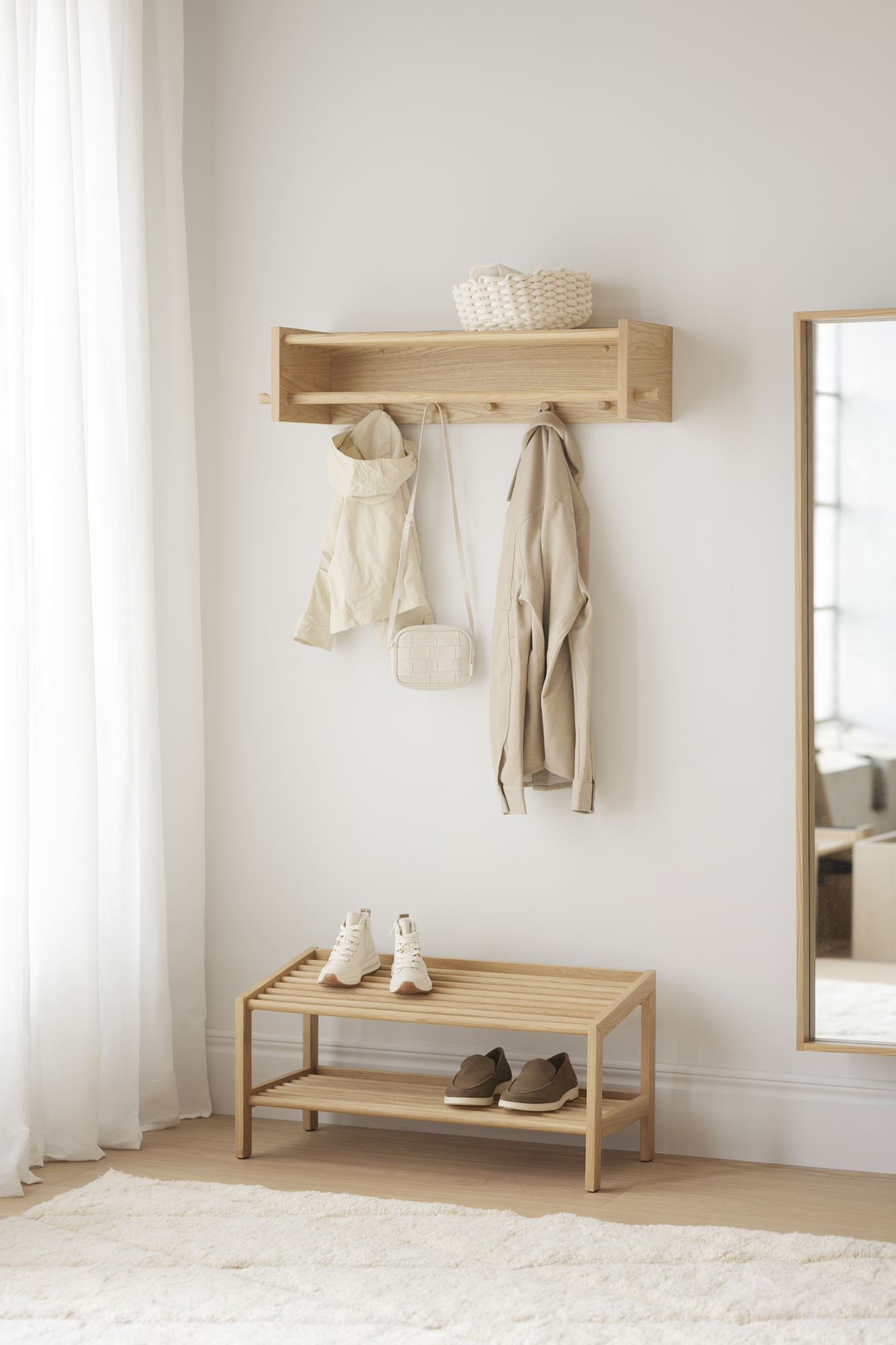 Rowico Home Hillmond Spegel Ek 40x150