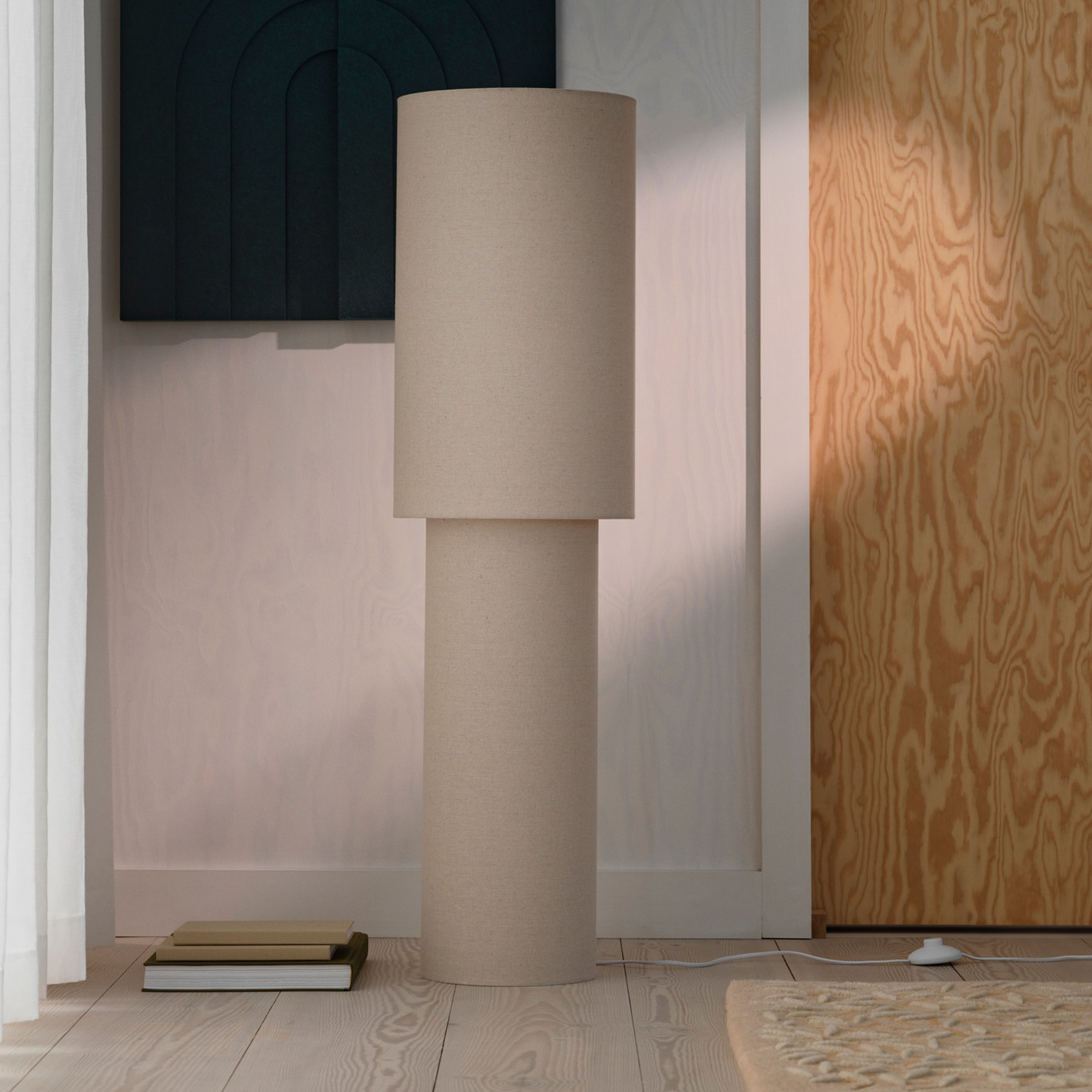 Nordlux Izara 110 Golvlampa Beige