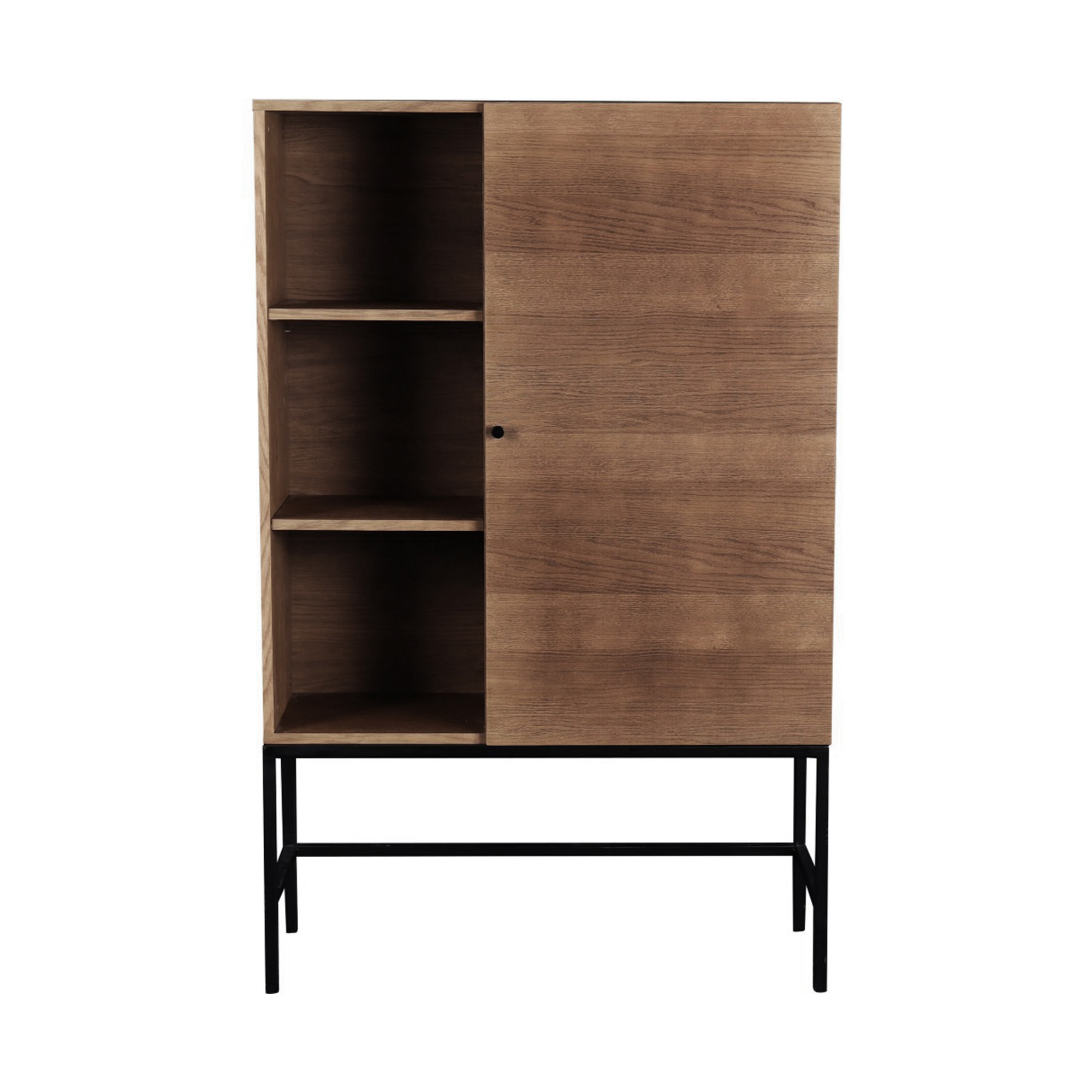 Nordic Home - Ezra Skåp Rökt Ek 140cm - Brun