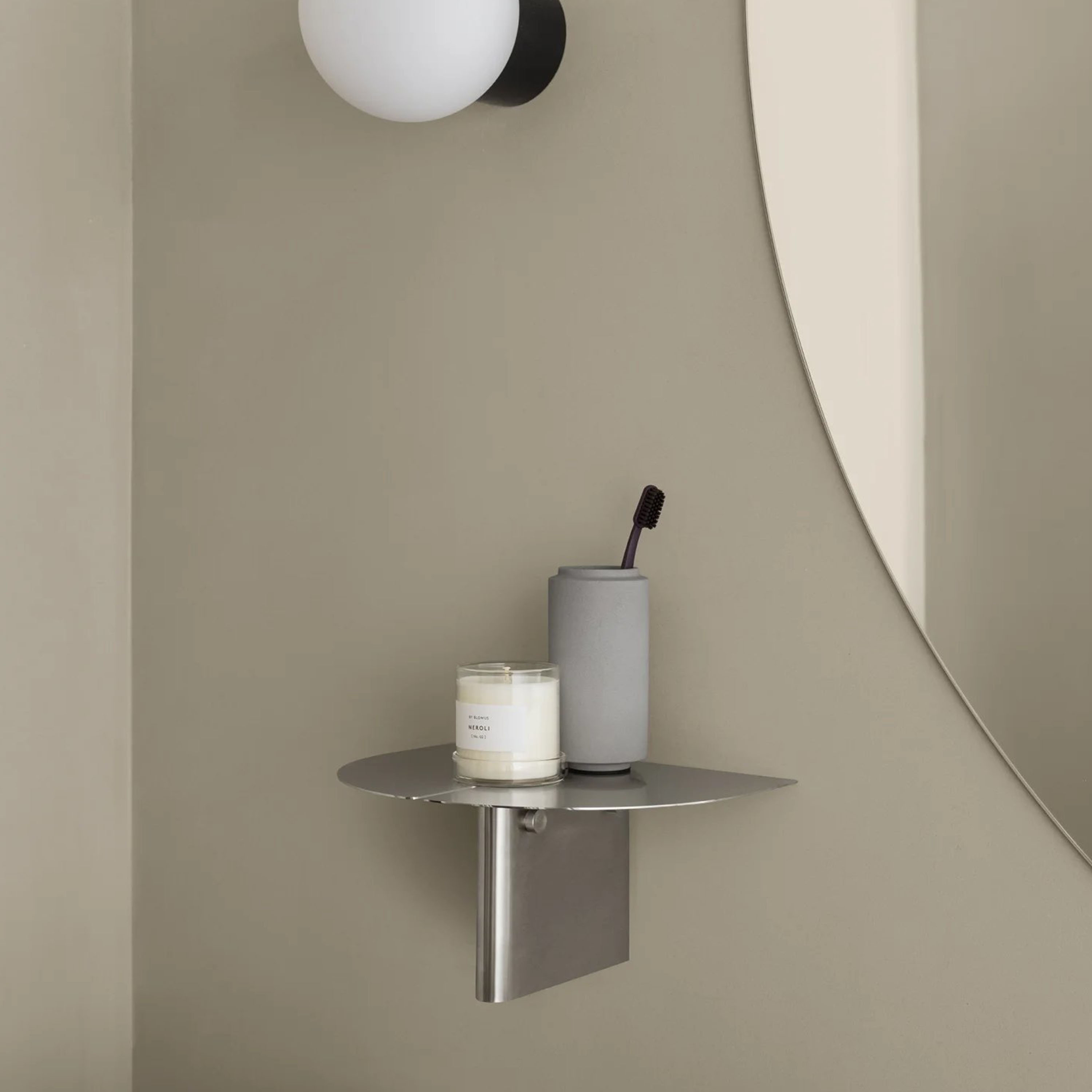 Blomus Oru Seinä hylly Ruostumaton Teräs Matt 30x22