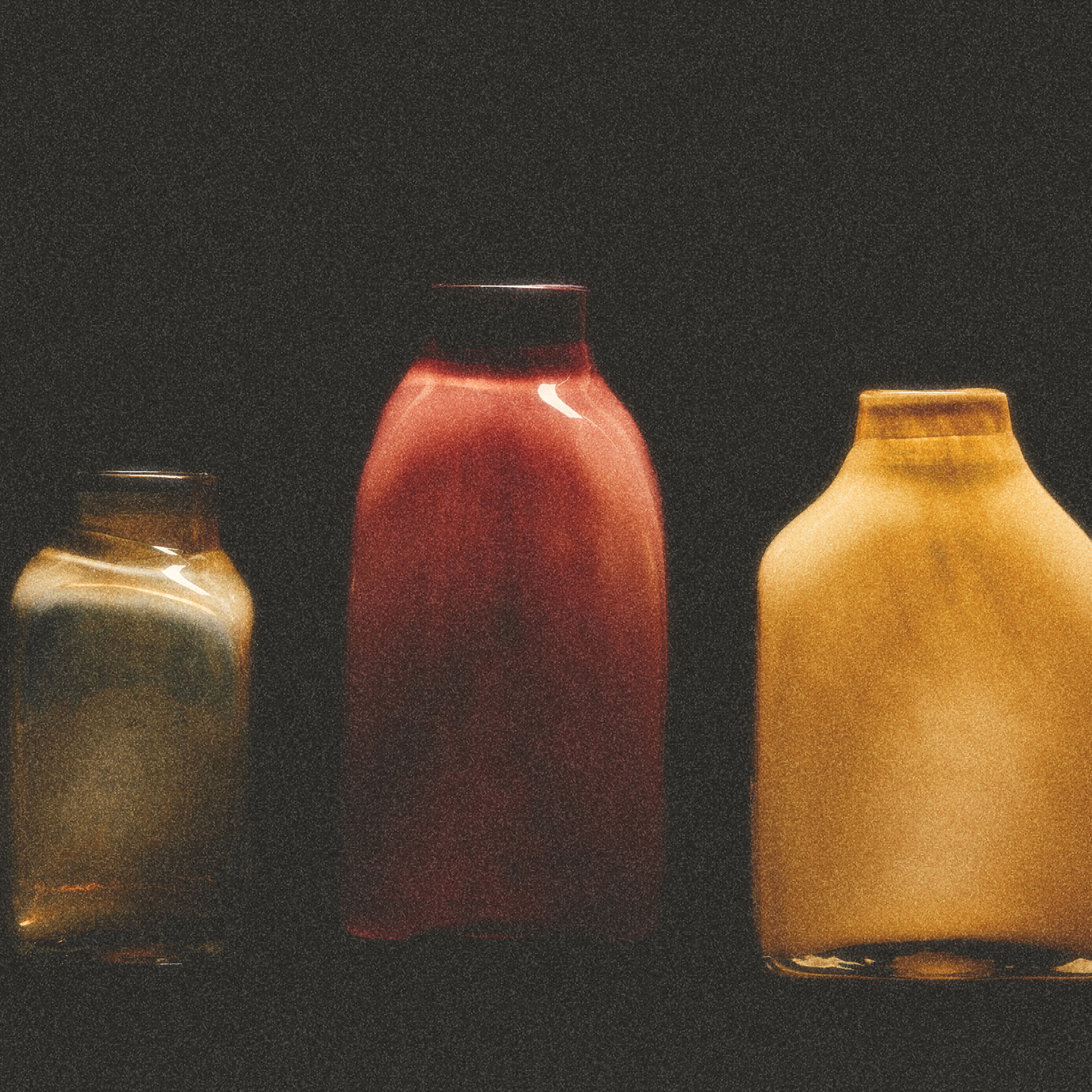 HKliving Atelier Glasvas Pink Large