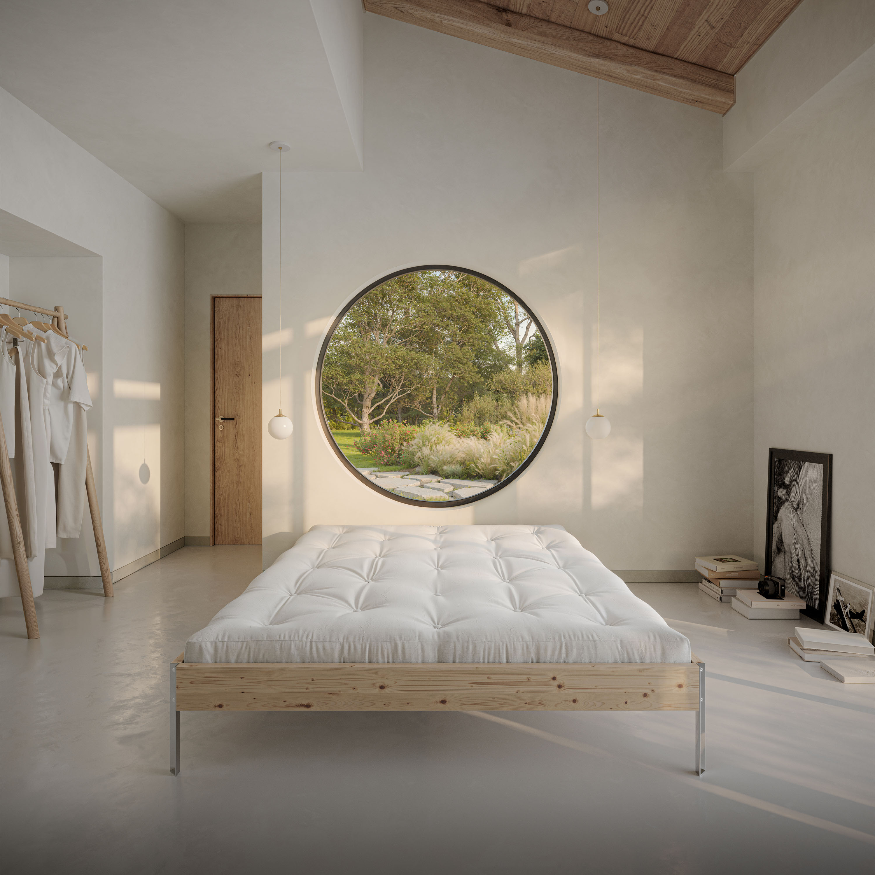 Karup Design Core Sängram Natur 140x200