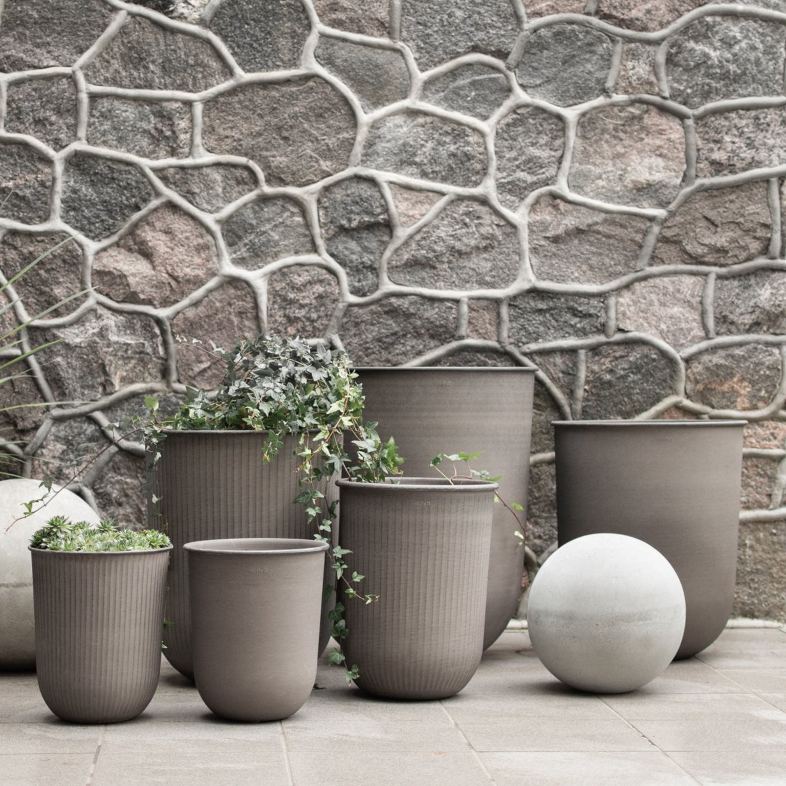 DBKD Out Ruukku 4 kappaleen pakkaus Ruskea