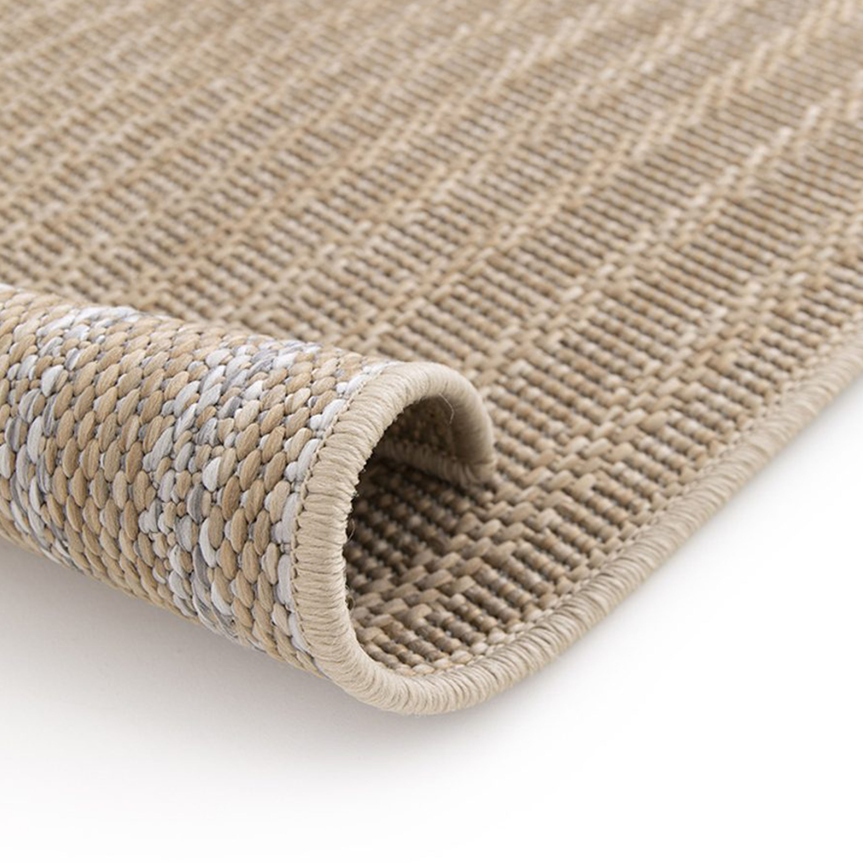 Hillerstorp Belle Outdoor-Teppich Beigebraun 240x340