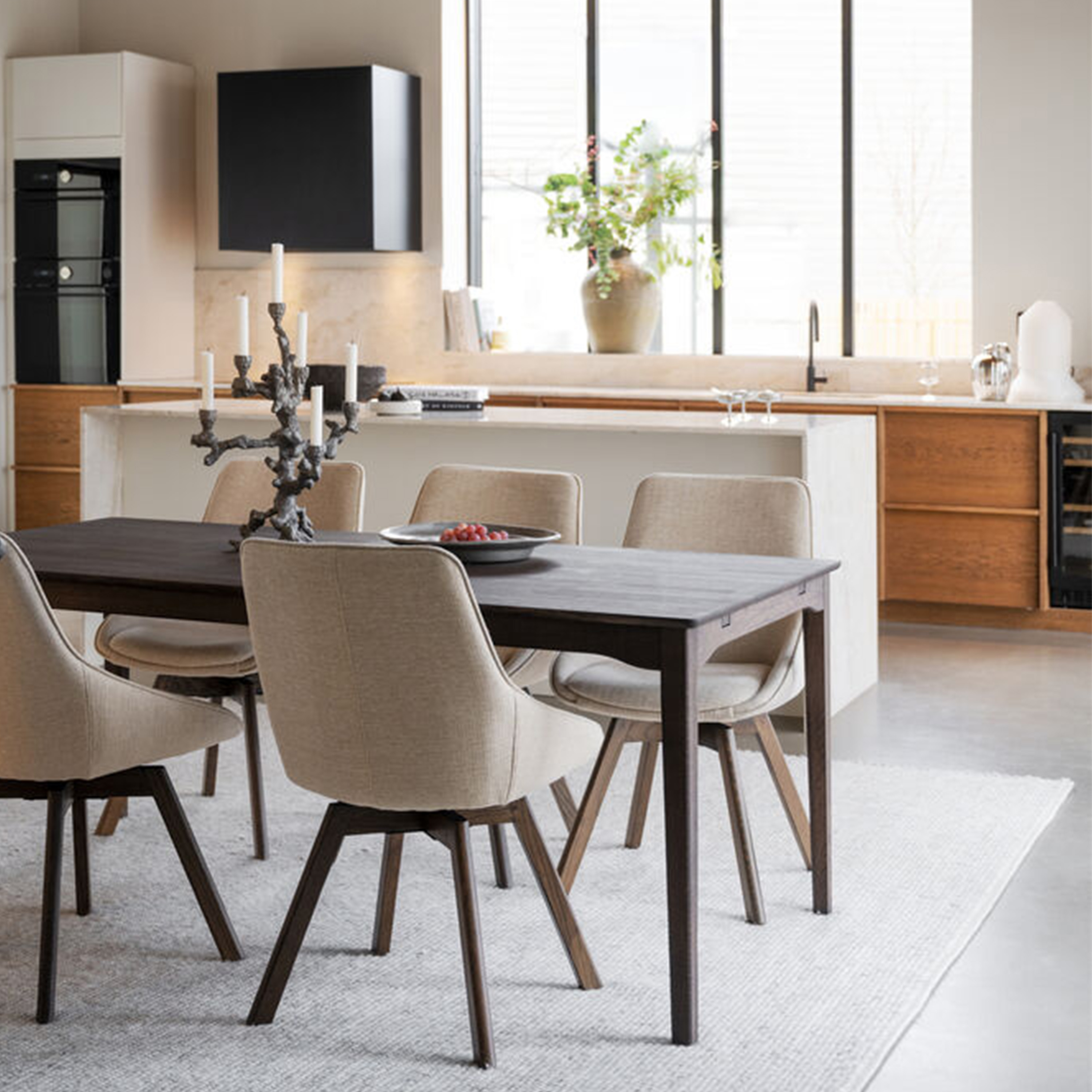 Rowico Home Markham Esstisch Braun 180cm