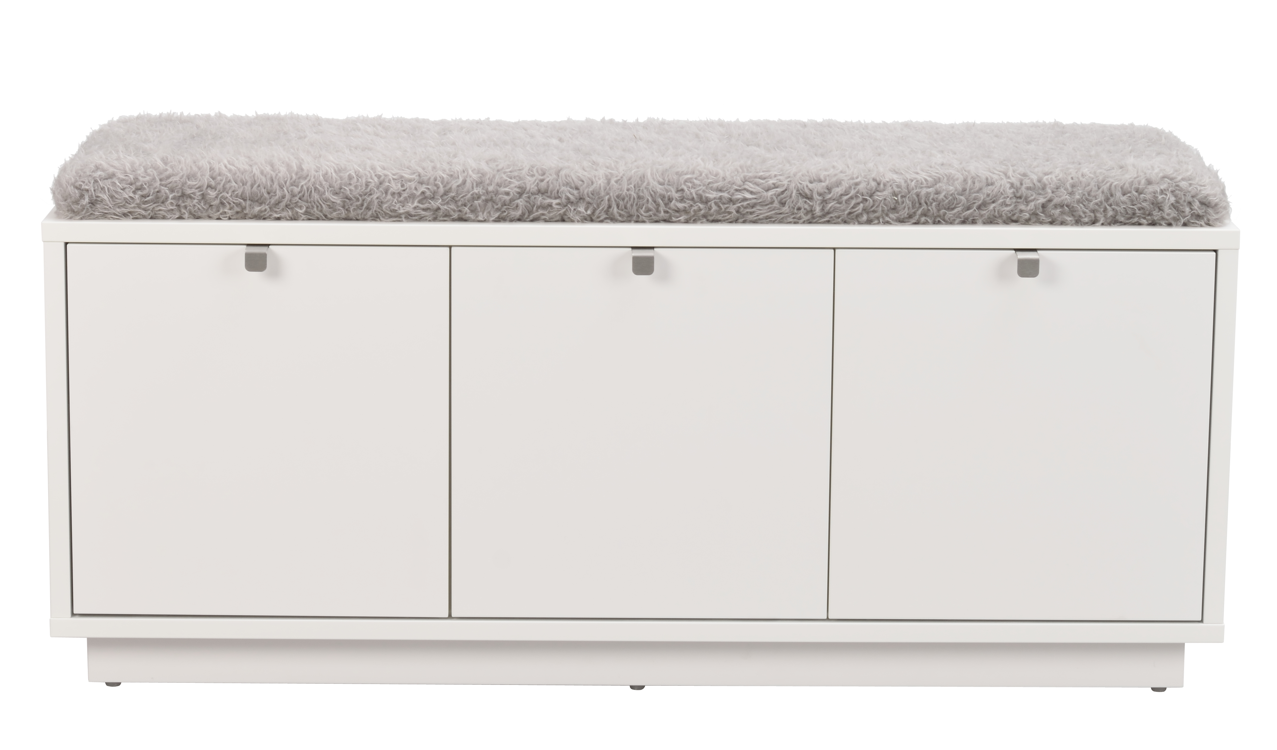 Rowico Home Confetti Bänk 3 Vit/Ljusgrå