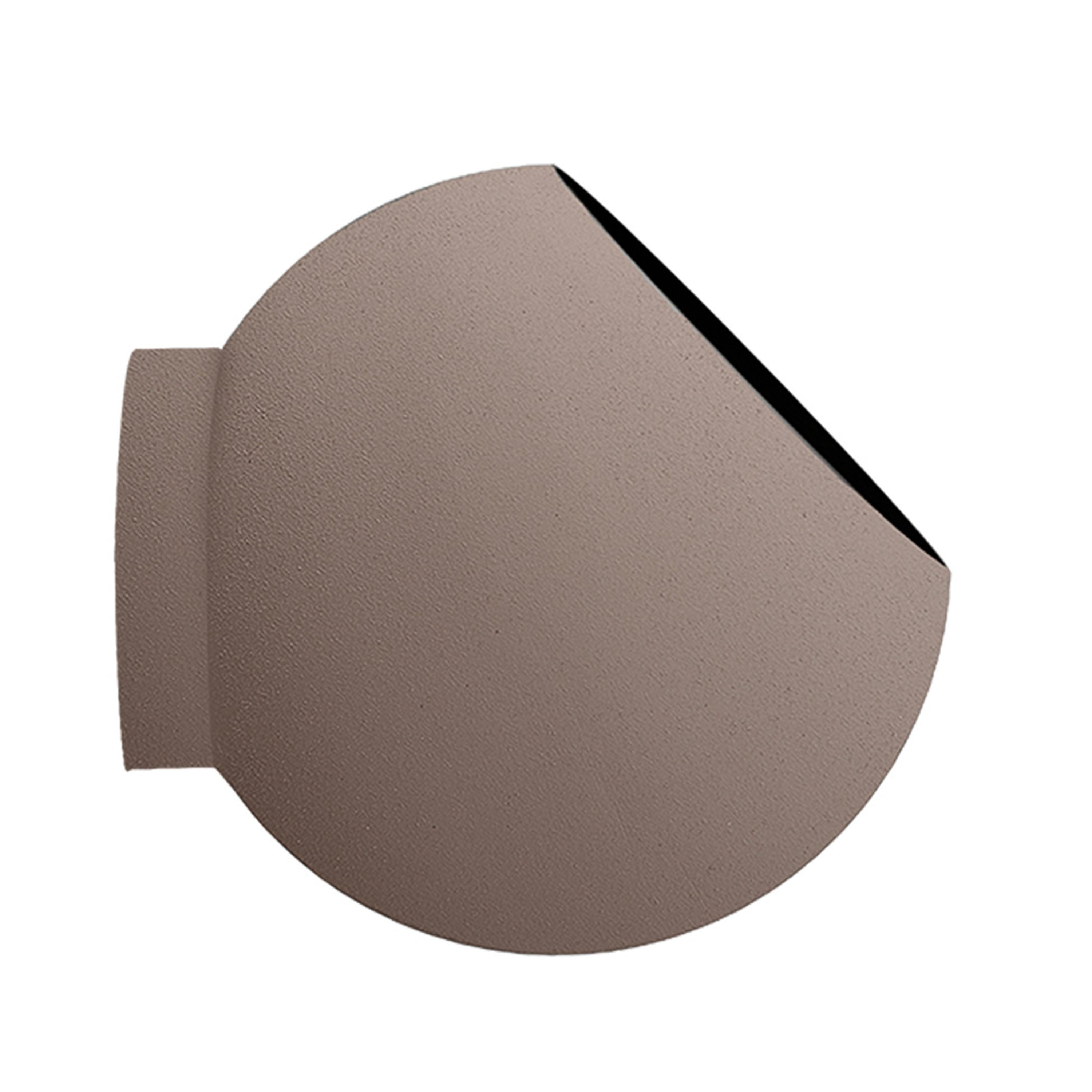 Globe Wandtopf Taupe Ø21