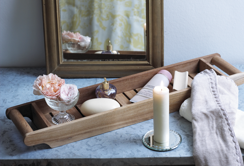 Cinas Badekarhylle Teak