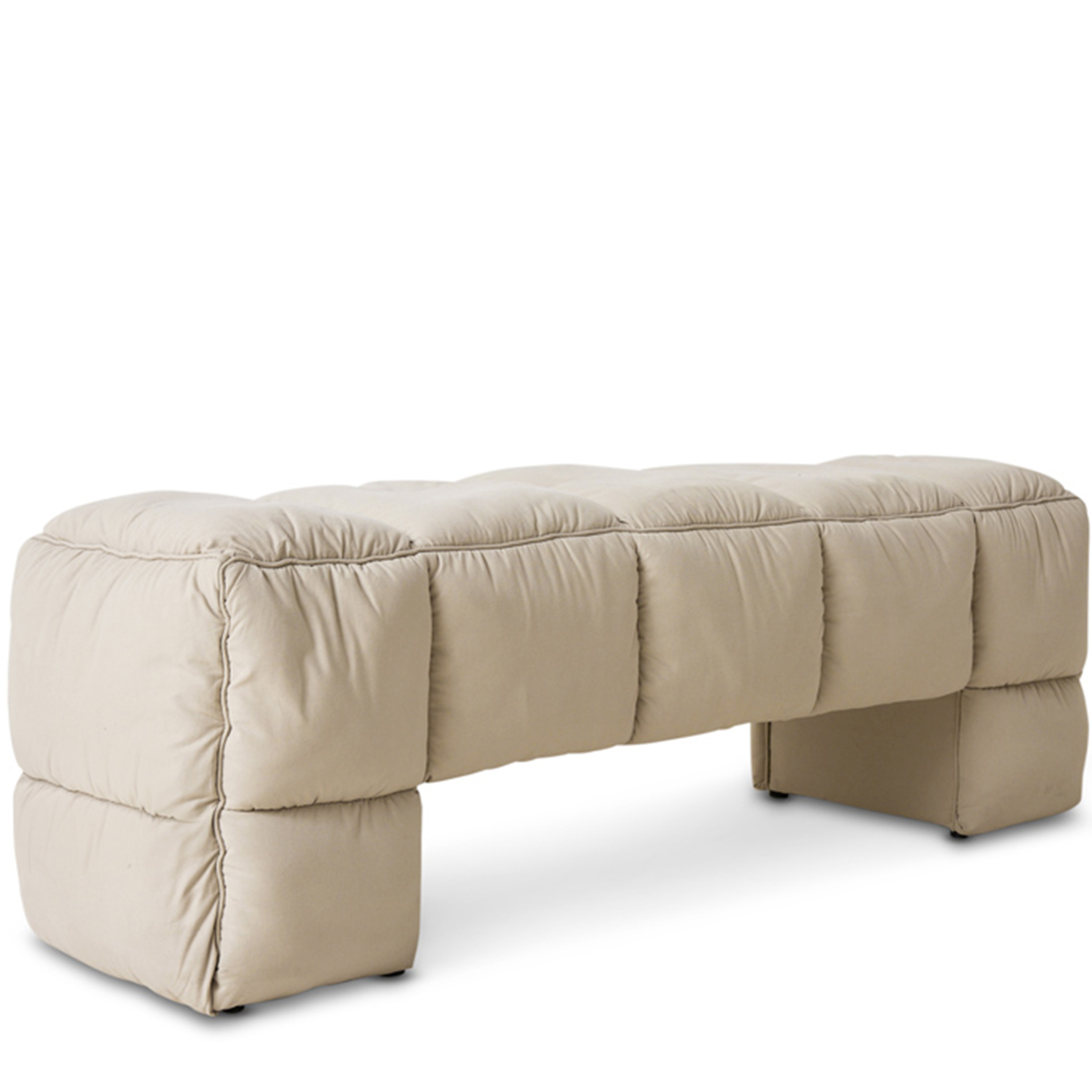 HKliving Puffy Bänk Pebble