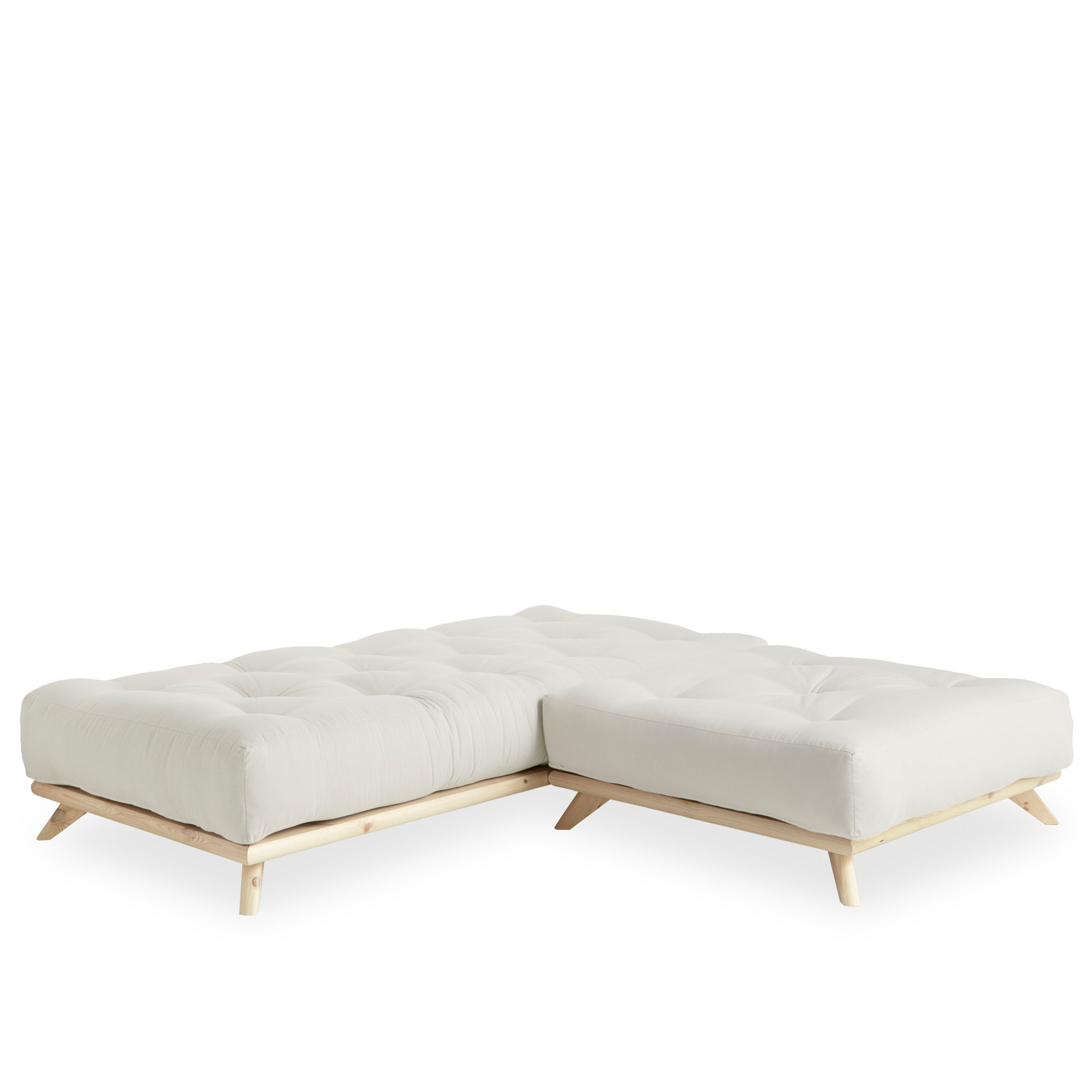 Karup Design Senza Vuodesohva Luonnollinen/Valkoinen 200 cm