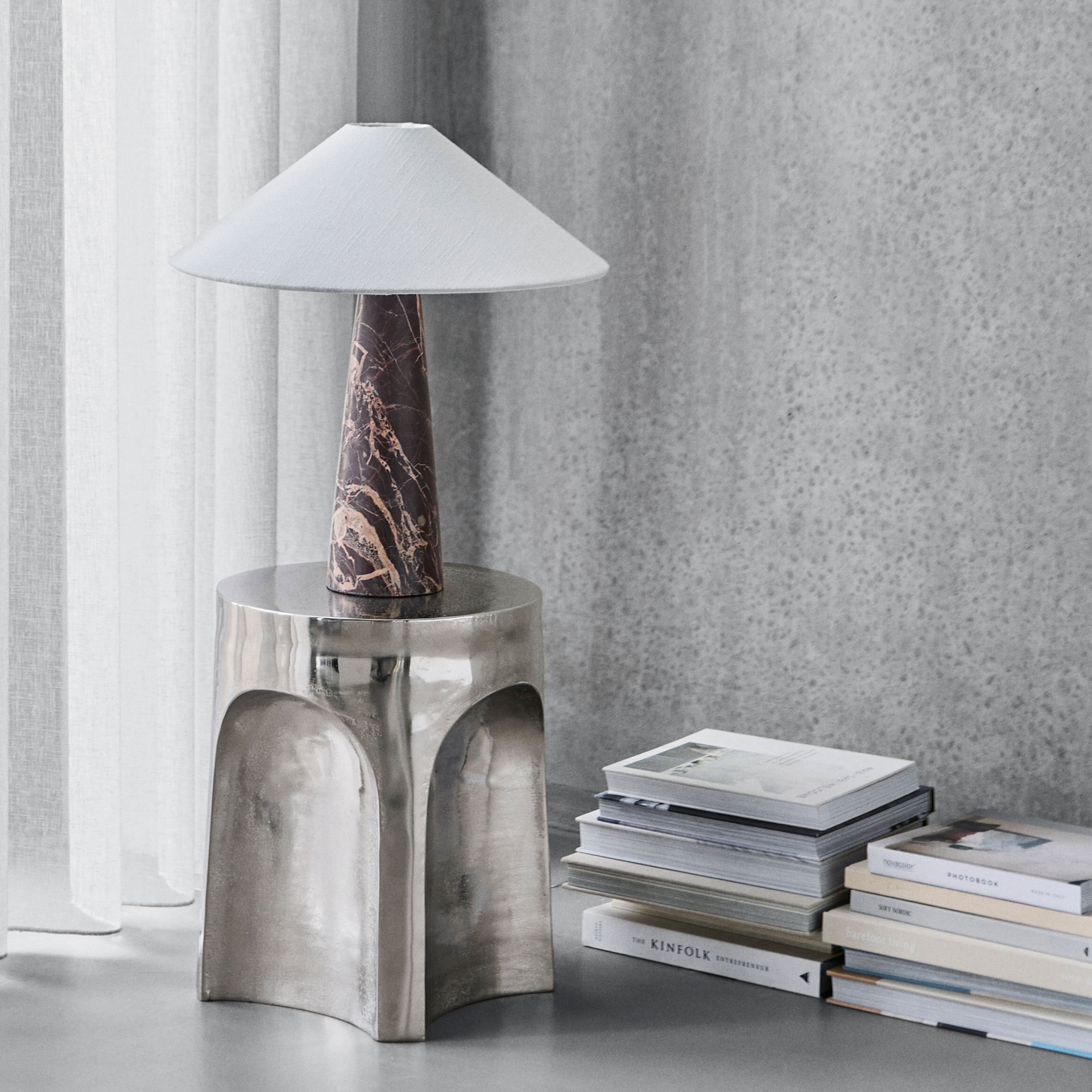 House Doctor Soffi Bordslampa Brown/Off-White 44cm