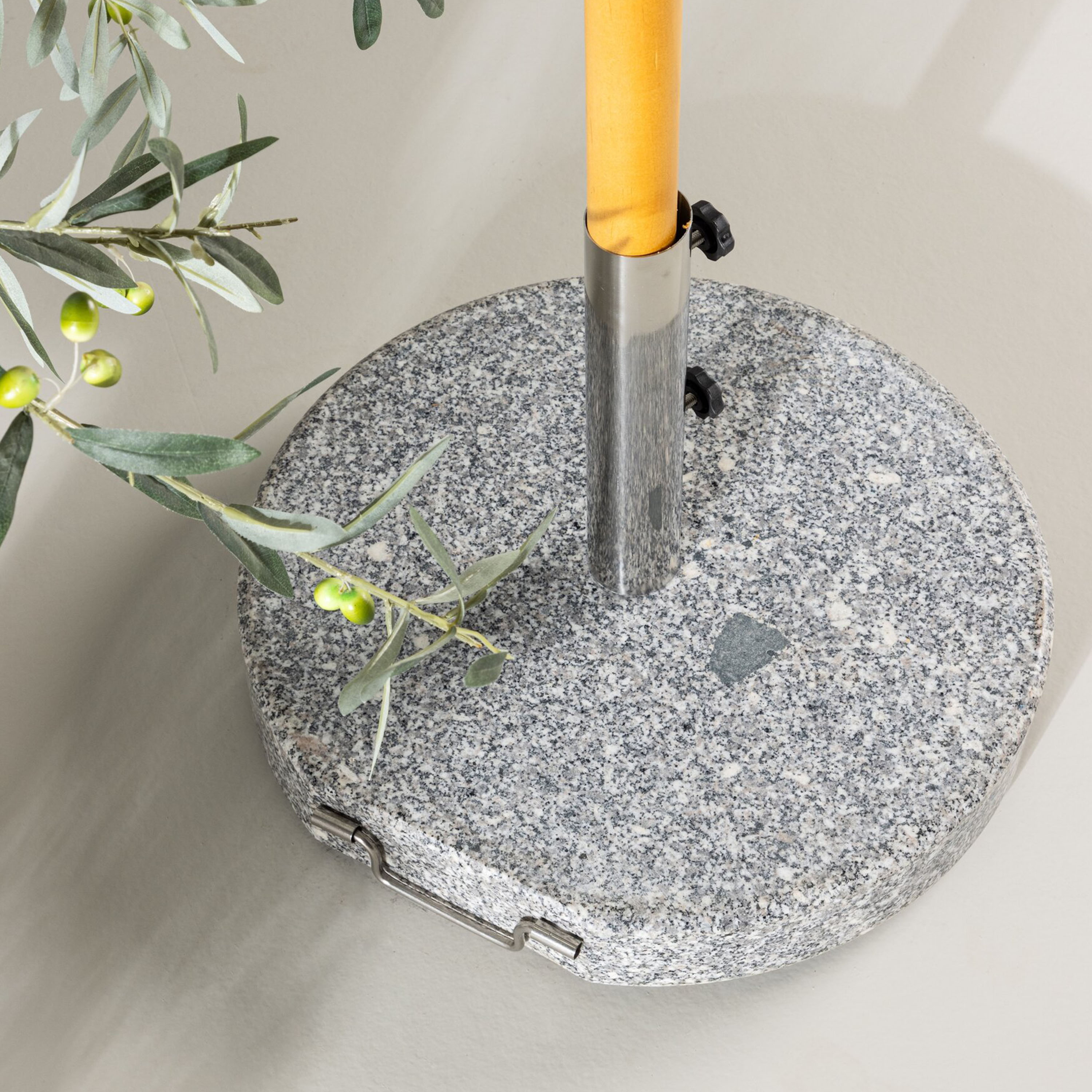 Venture Home Stathera Parasollfot Rough Stone