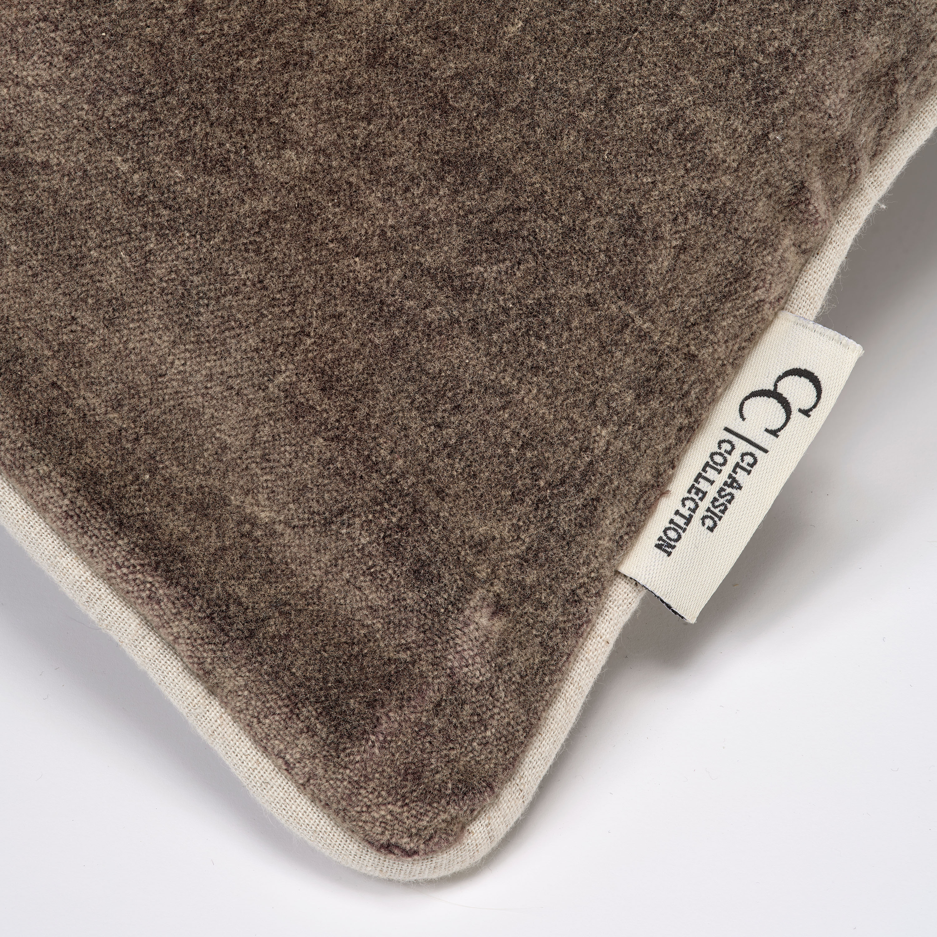 Classic Collection Velvet Stonewash Kuddfodral Brown 50x50