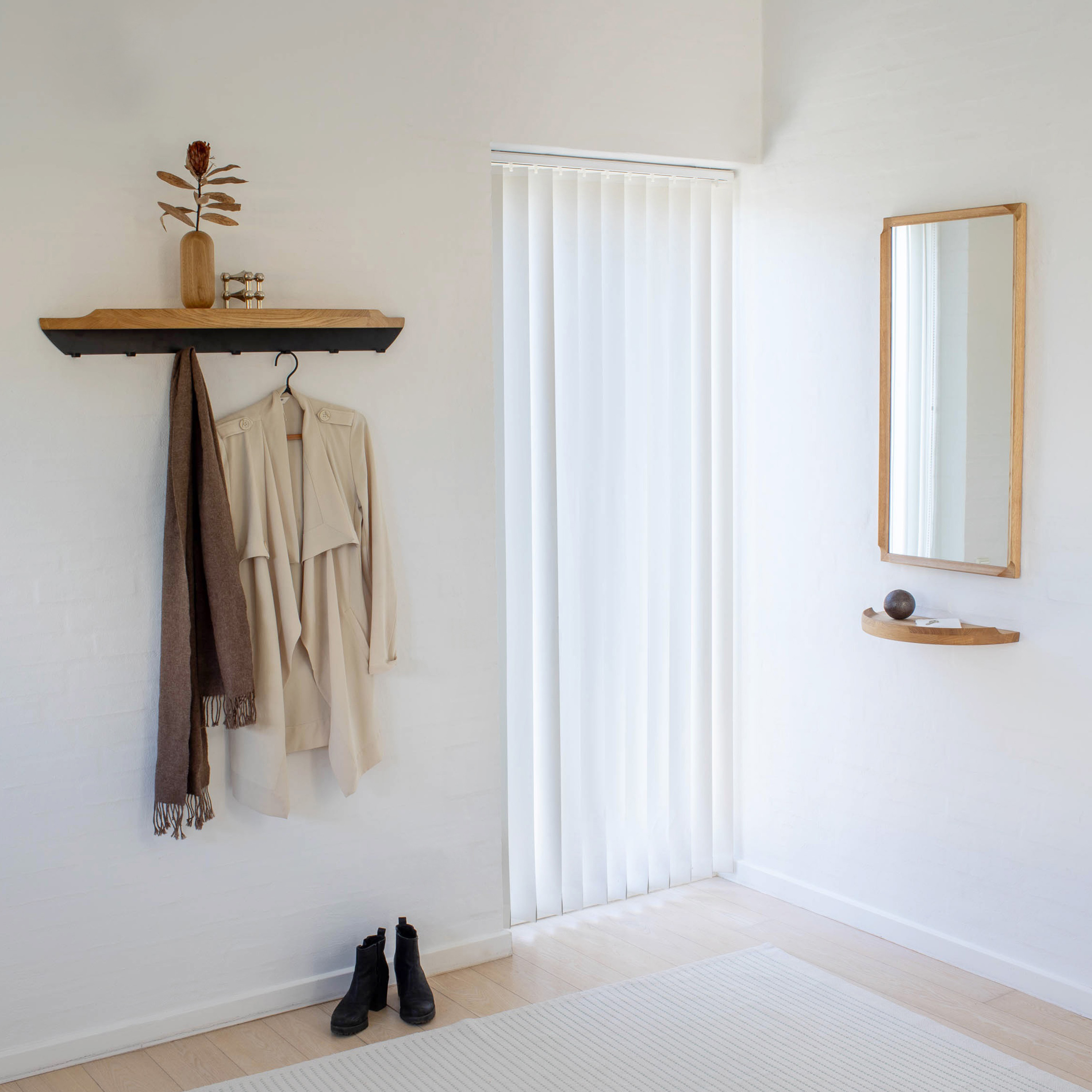 Aakjaer Furniture Arcus Spiegel Natural Oil Oak 45x90