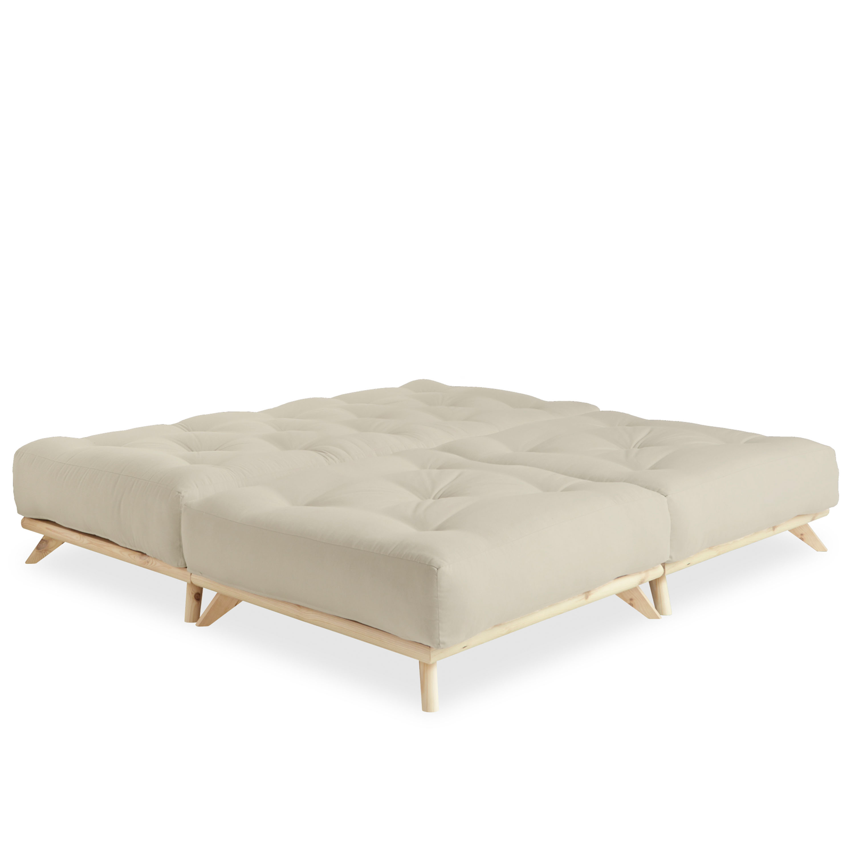 Karup Design Senza Vuodesohva Luonnollinen/Beige 200 cm