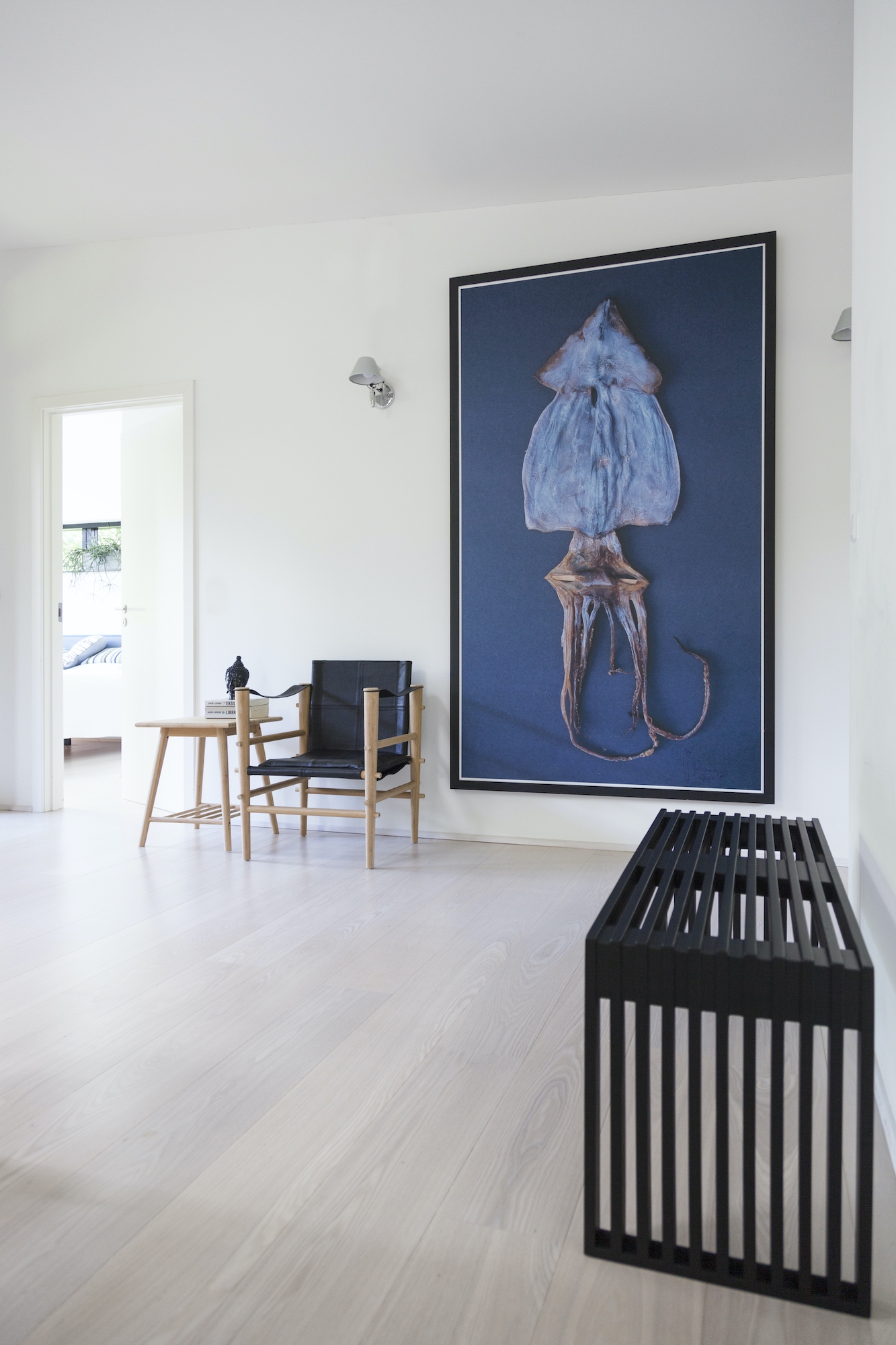 Cinas Rib Bank Schwarz 104cm