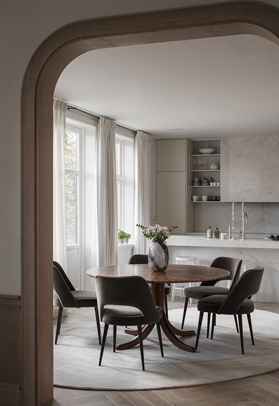 Layered Residue Wollteppich Bone White 180x270