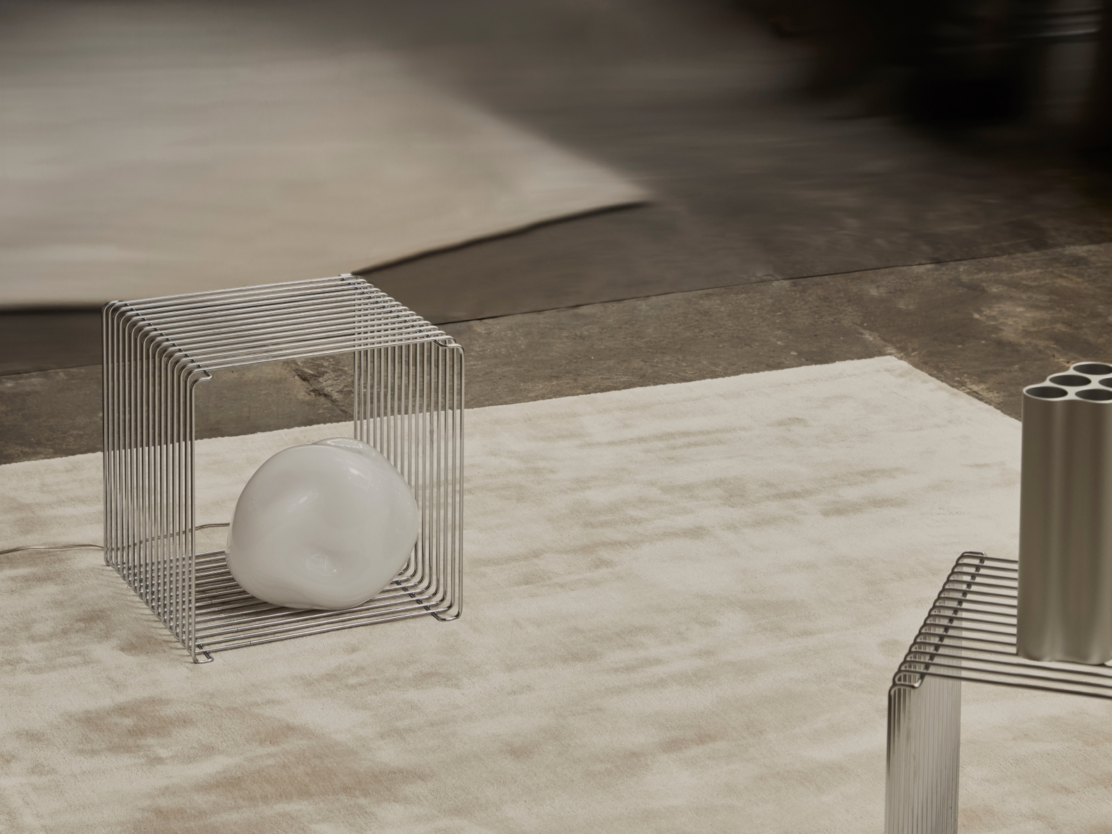 Tinted Backfjall Viskosematte Beige/Hvit 250x350