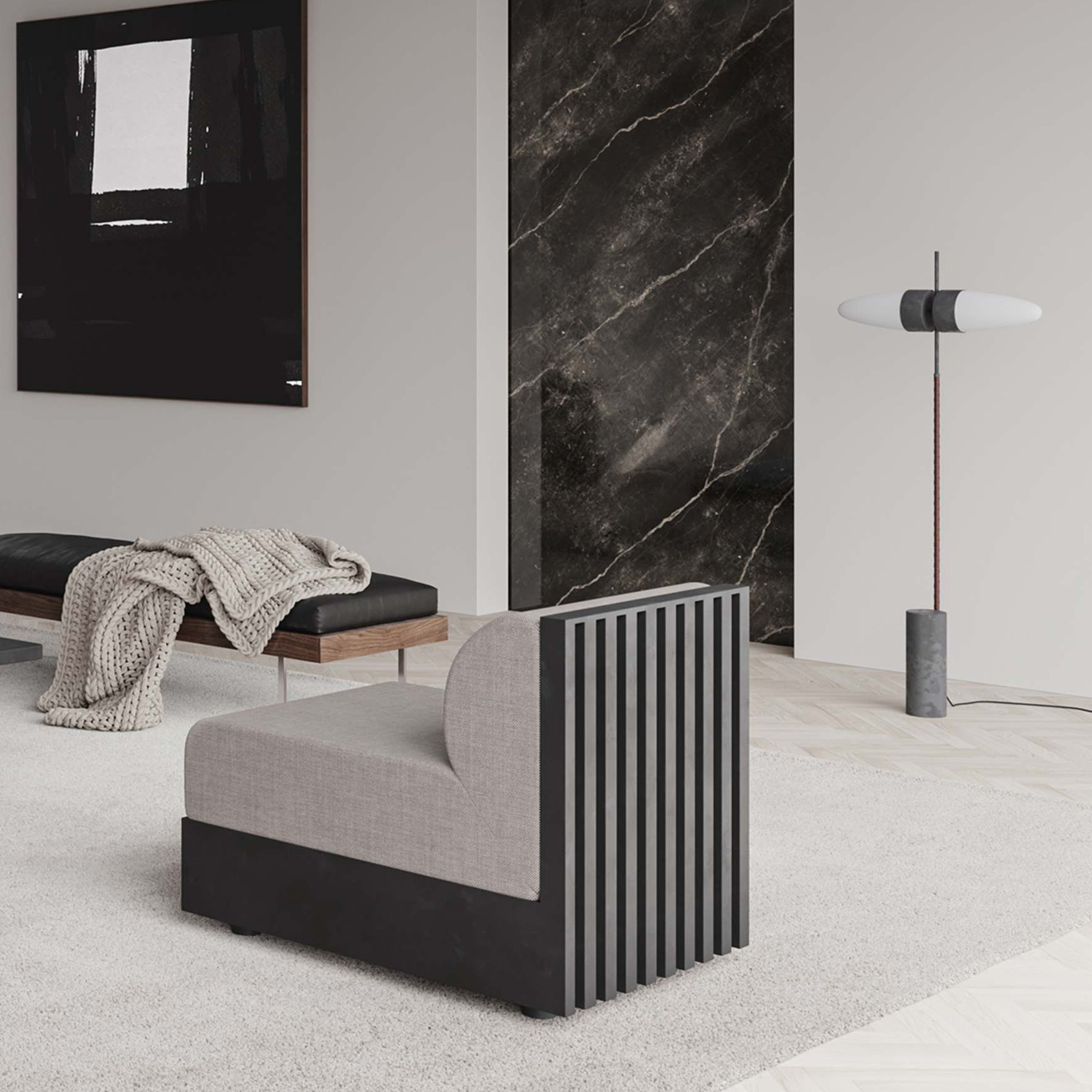 101 Copenhagen Bull Stehlampe Oxyidiert