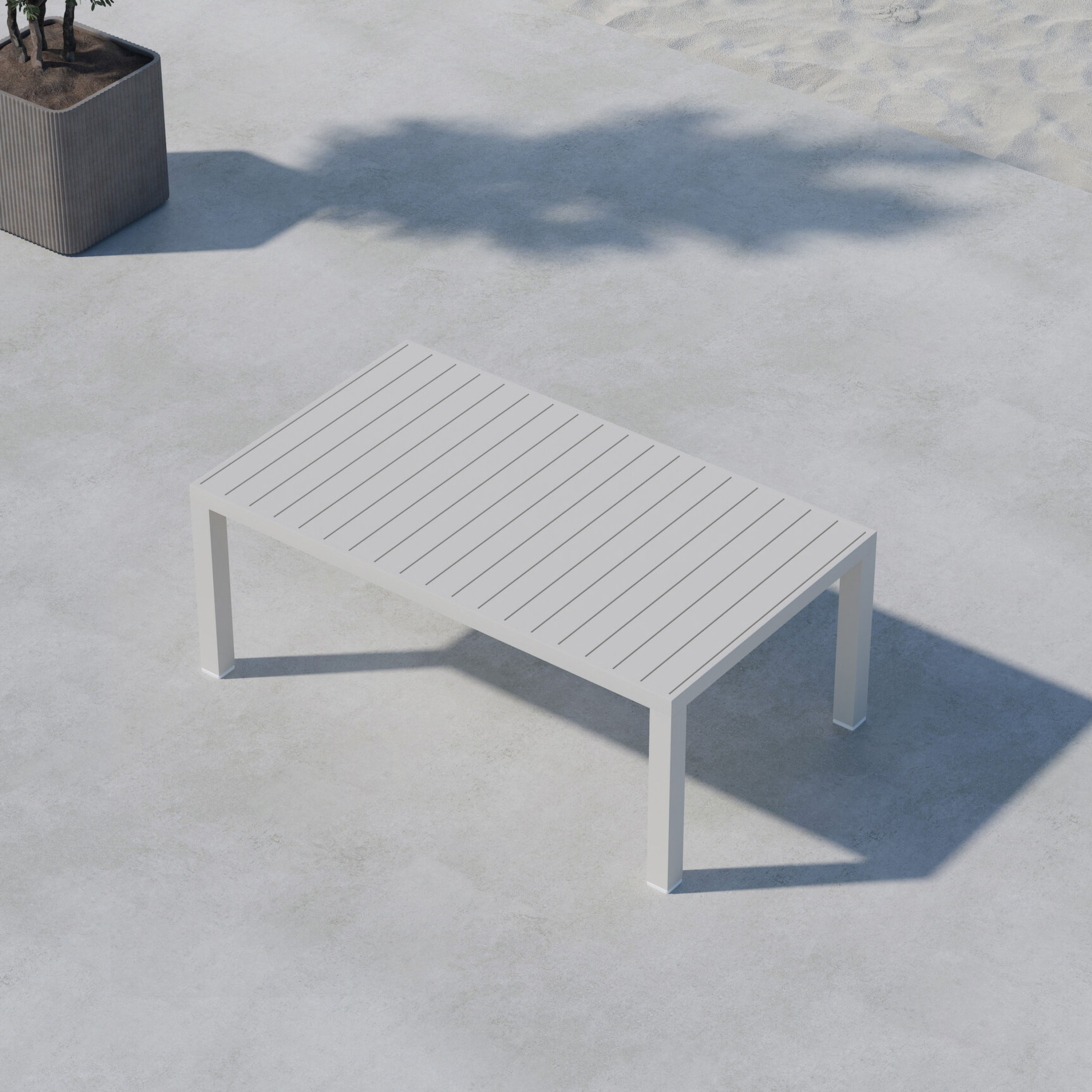 Venture Home Copacabana Soffbord Beige 70x120