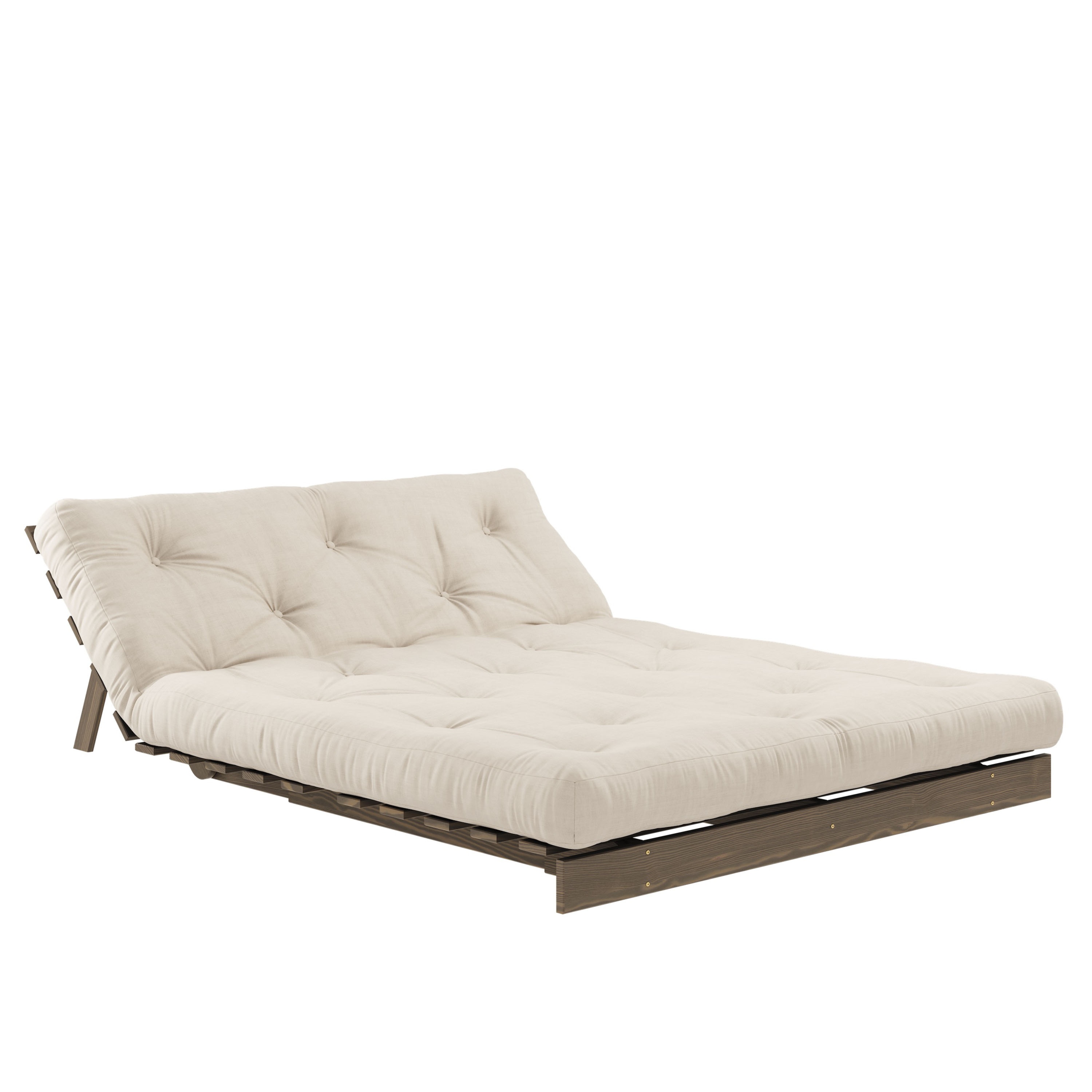 Karup Design Roots Vuodesohva Ruskea/Beige 140cm
