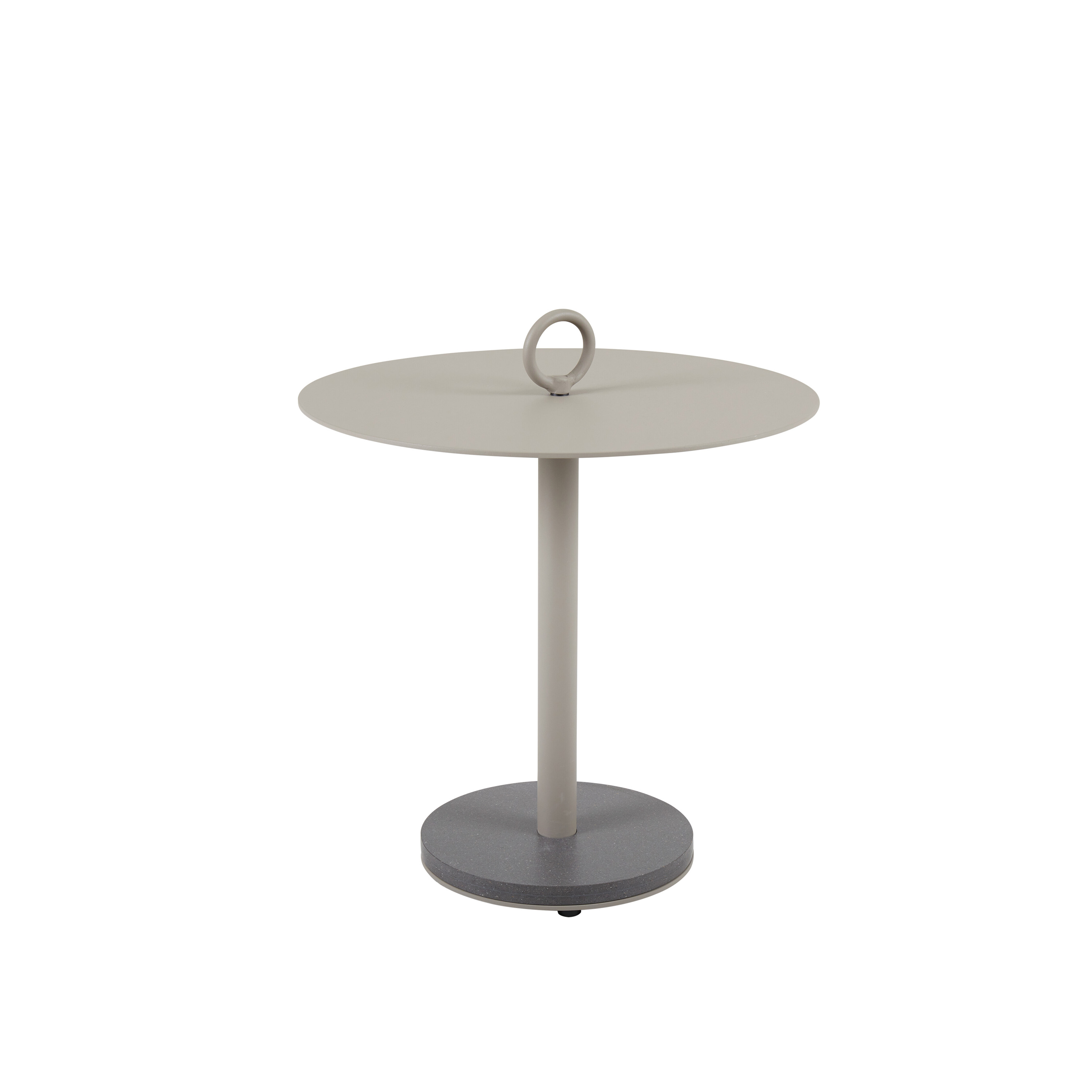 Brafab - Niobe Sidobord Khaki Ø50 - Beige