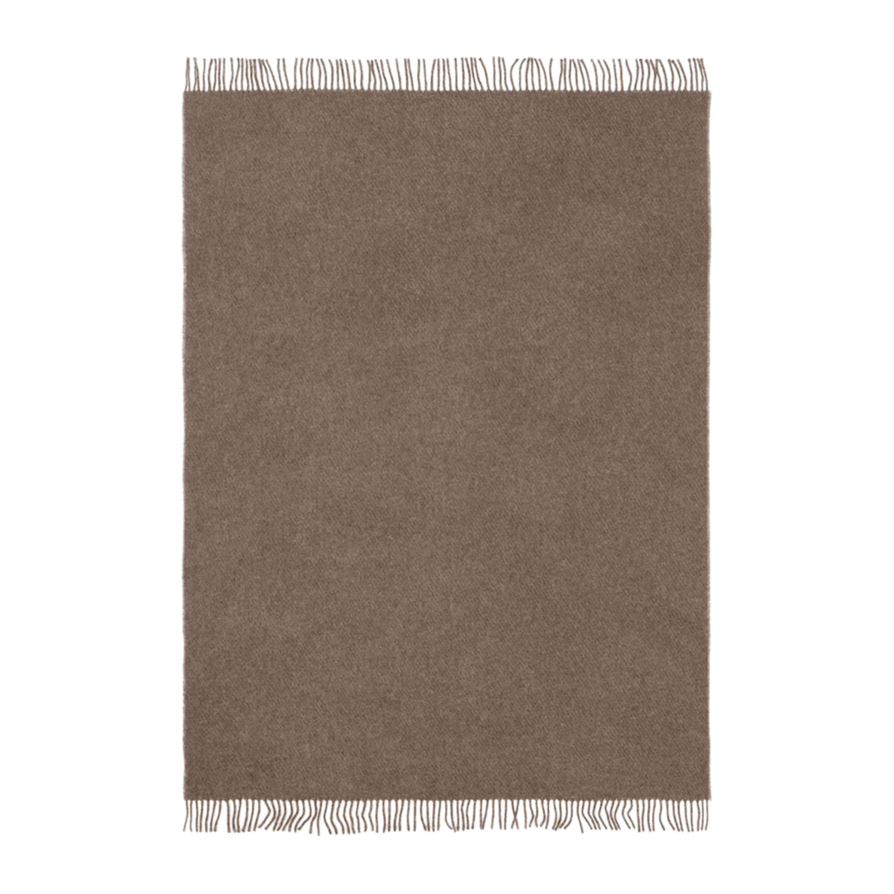 Høie Falketind Pläd Brun 120x180