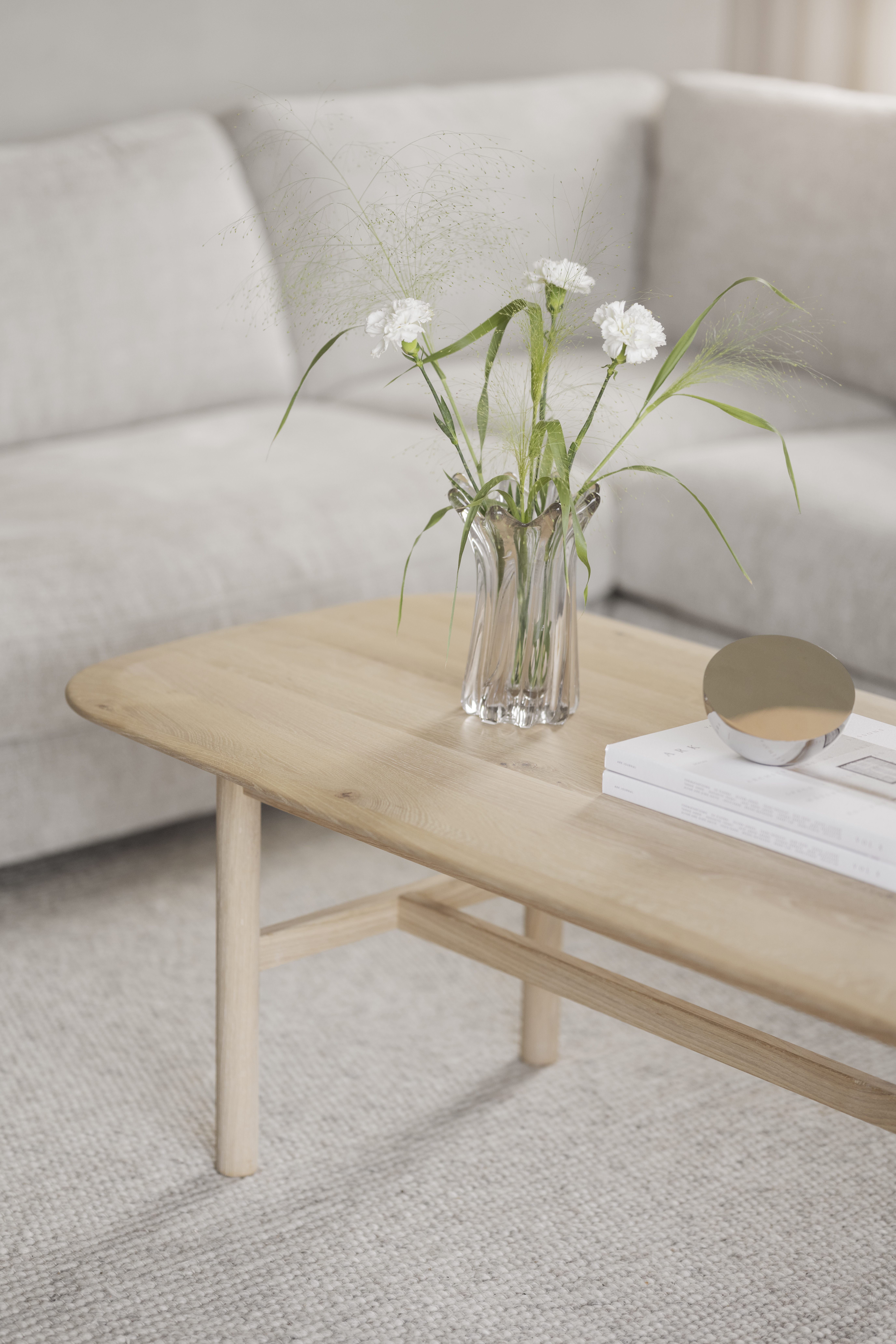 Rowico Home Duncan 1.5-sits Hörnmodul Ljusgrå