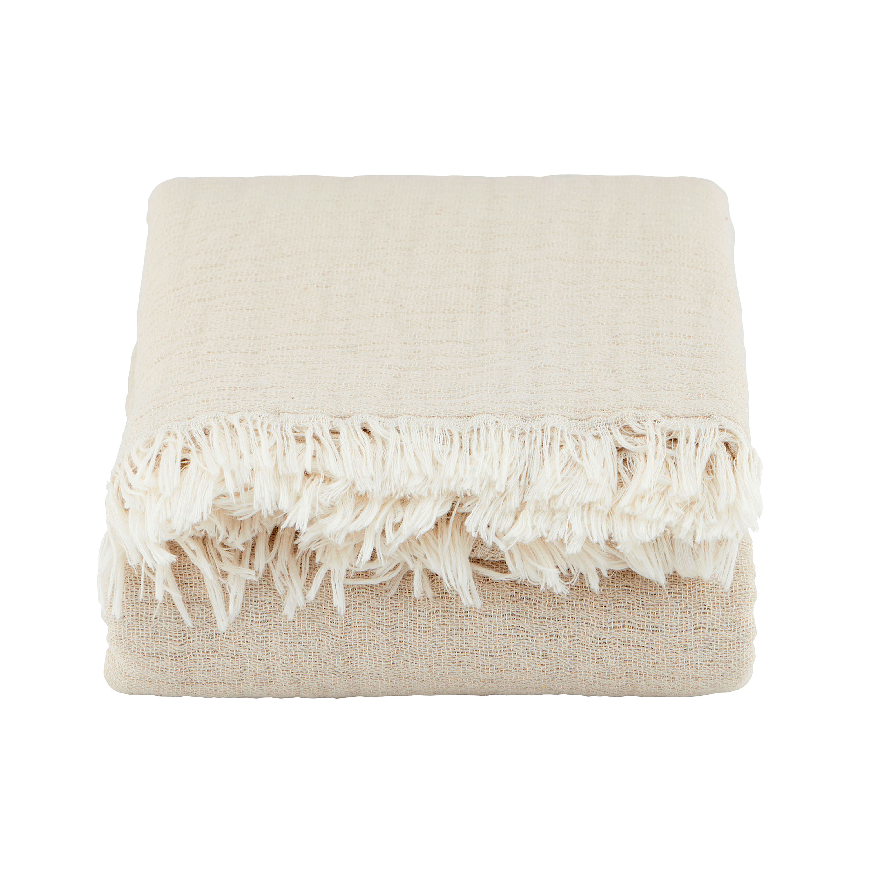 House Doctor - Alice Päiväpeite Beige 200x140 - Bomull - Päiväpeitteet