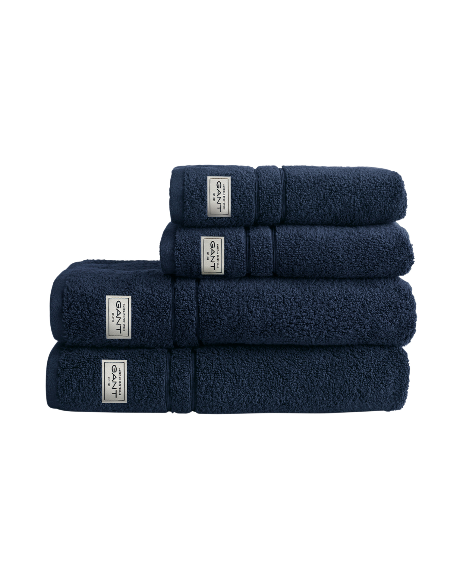 Organic Premium Terry Premium Terry Håndkle Marine 4-pakning