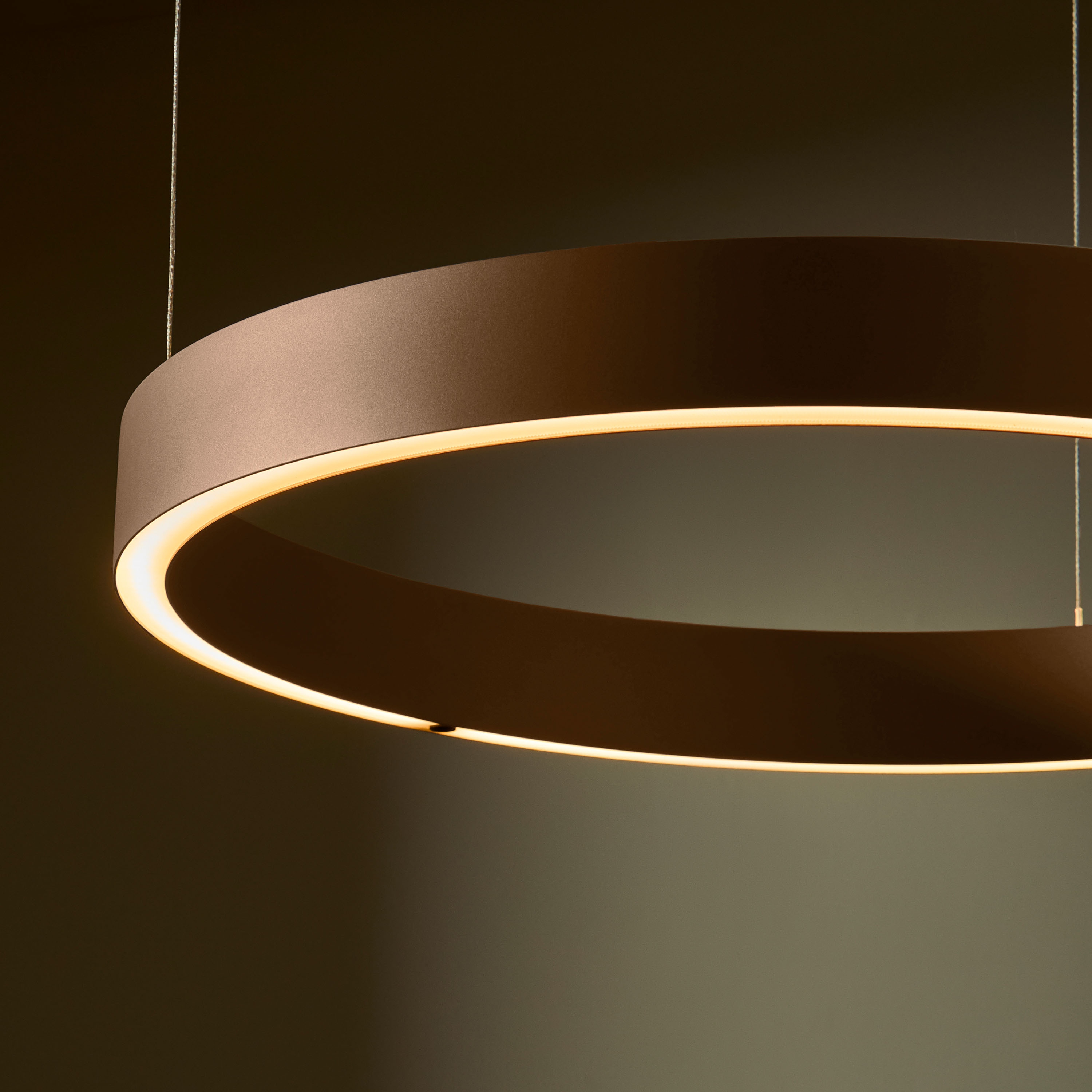 LOOM Design Velora Taklampa Caramel Brown Large