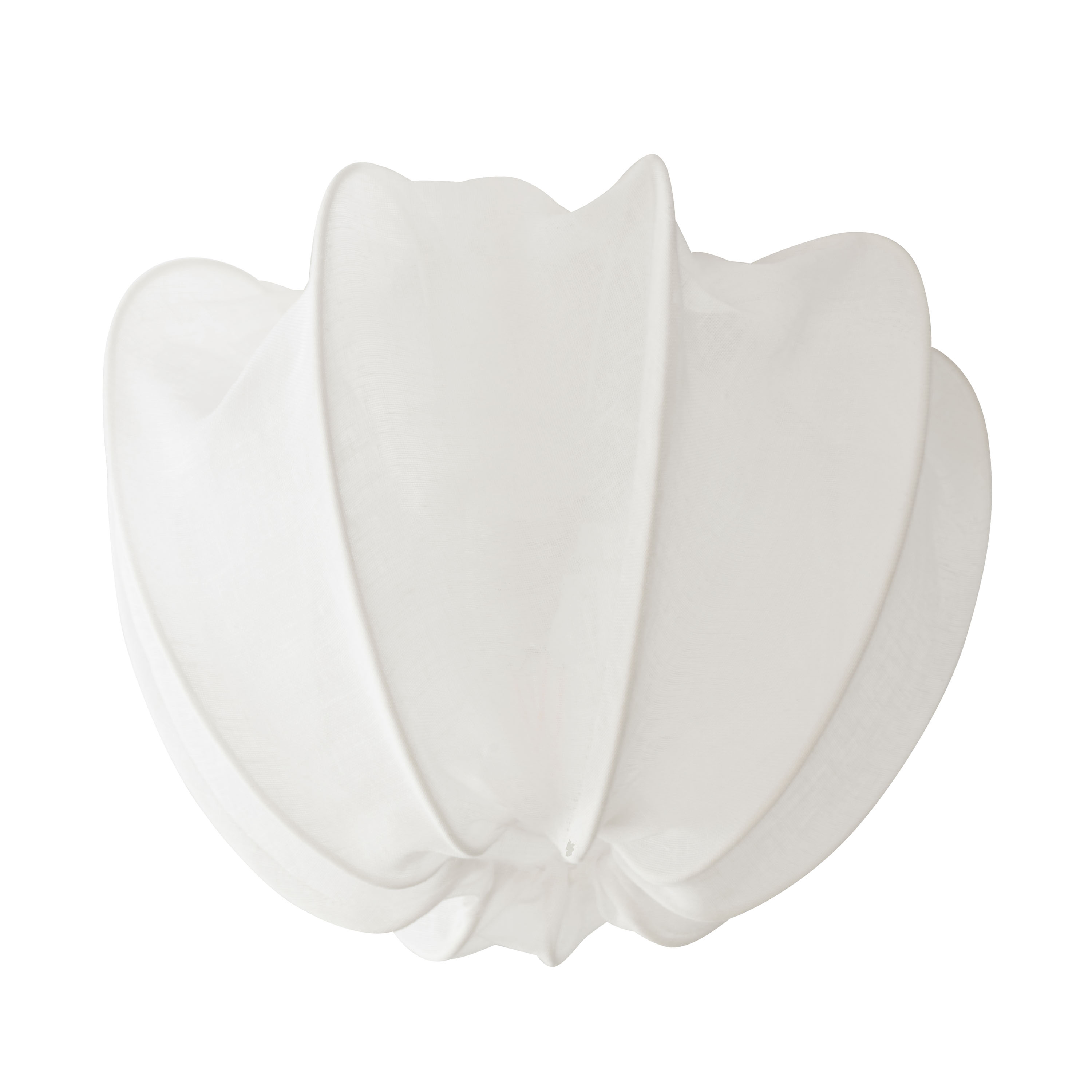 Anna Taklampa Linen White Mini