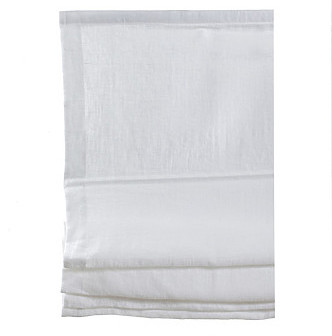 Himla - Miramar Hissgardin Linne White 100cm - Vit