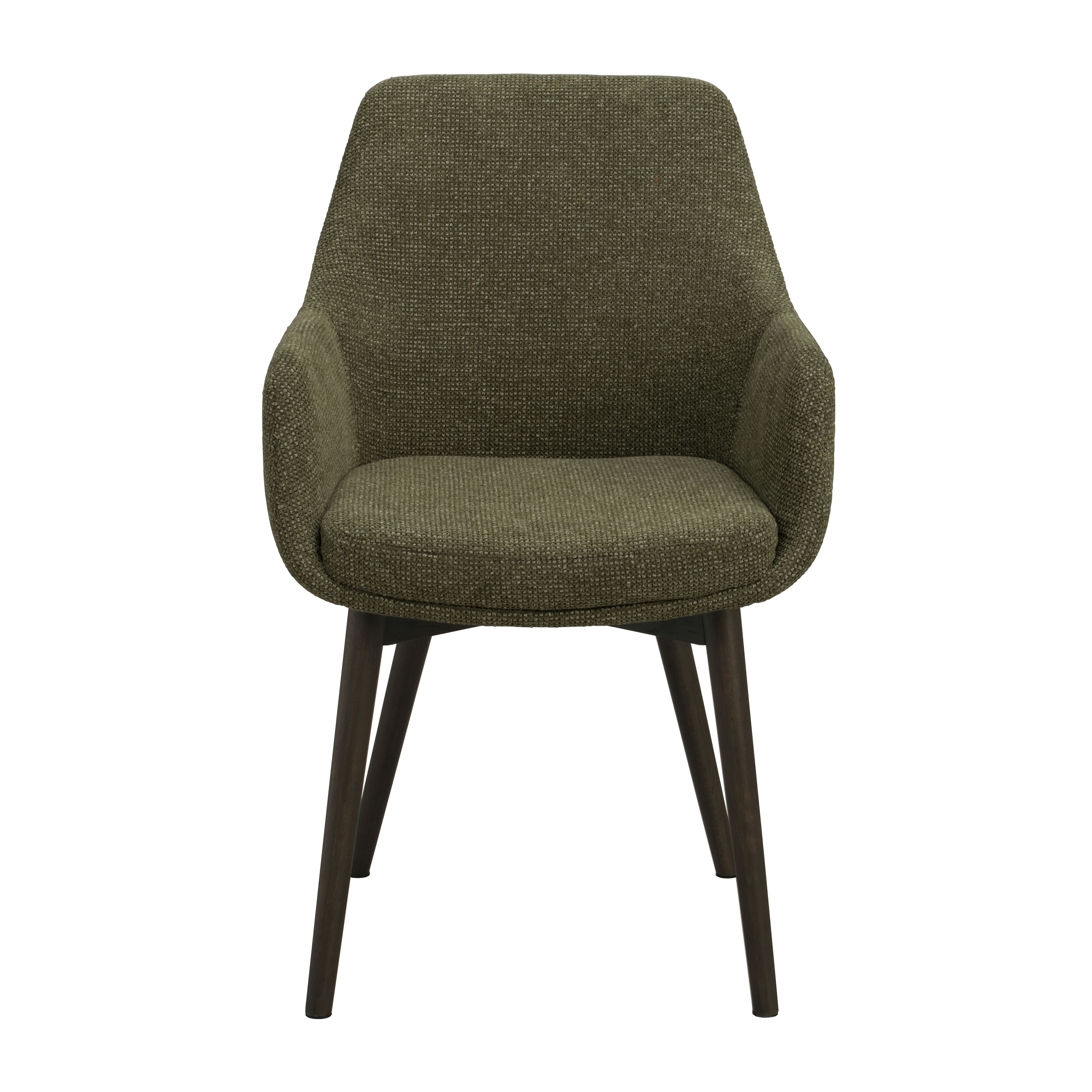 Denley Karmstol Grön/Brun