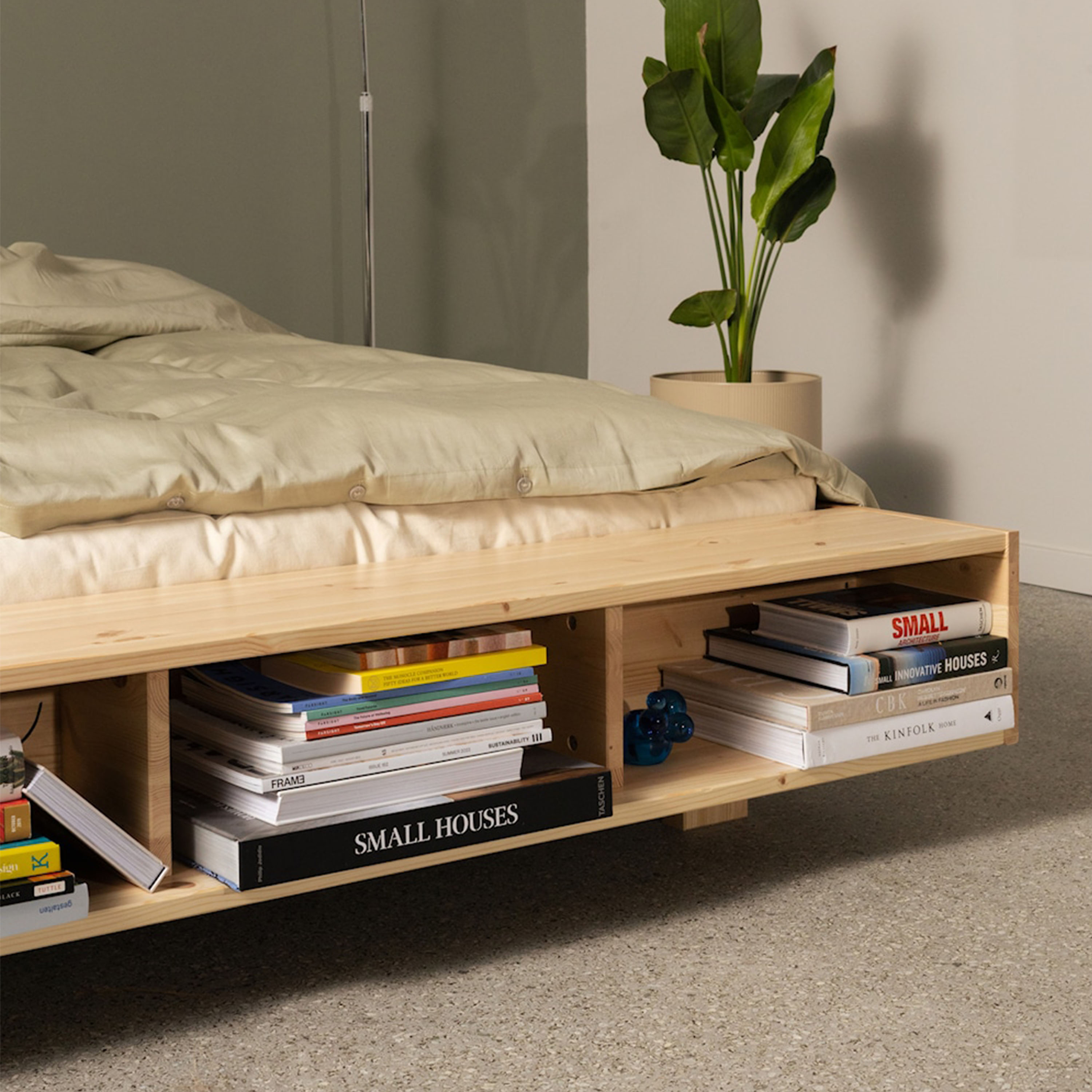 Karup Design Merge Sängram Raw 180x200