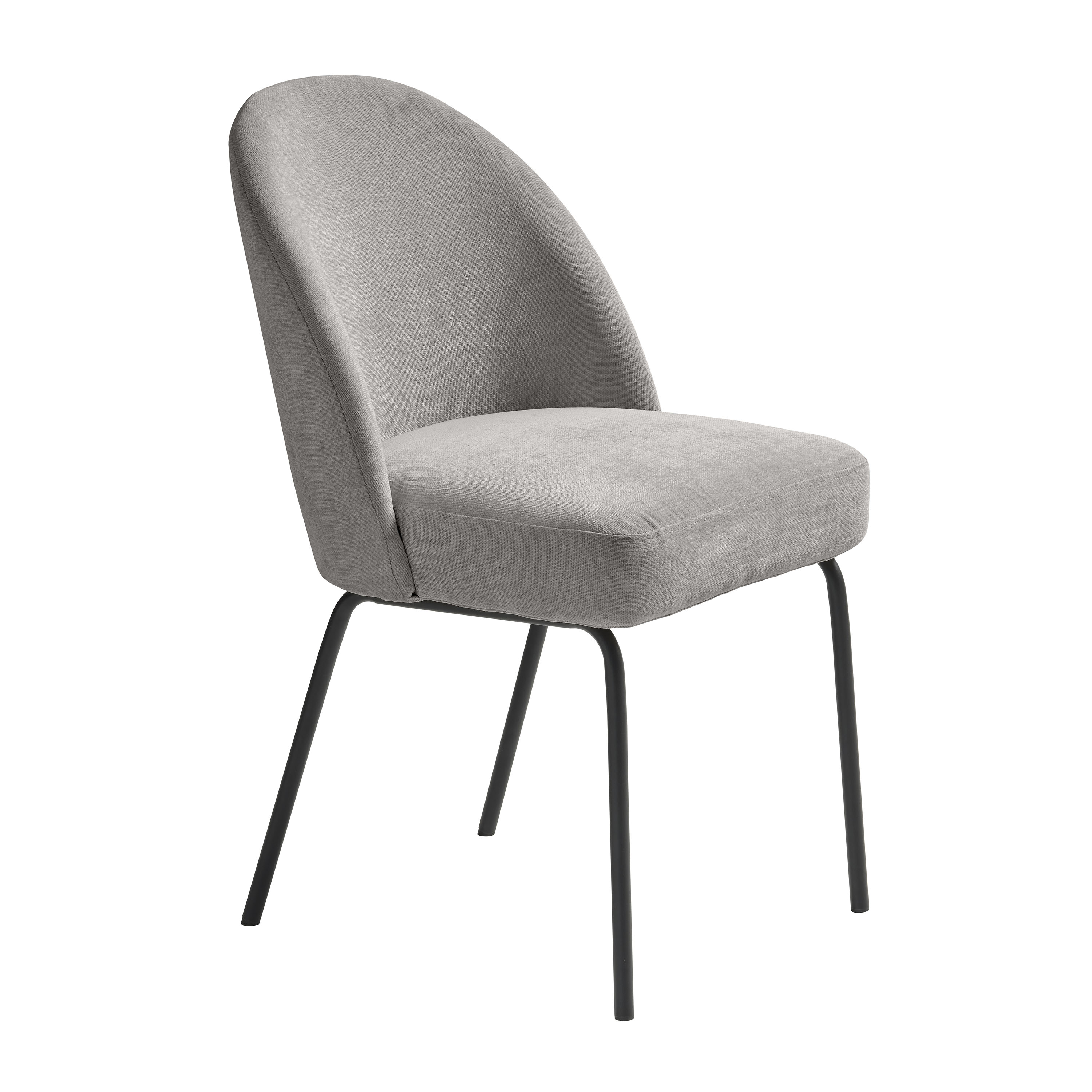 Hannah Spisestol Chenille Grey