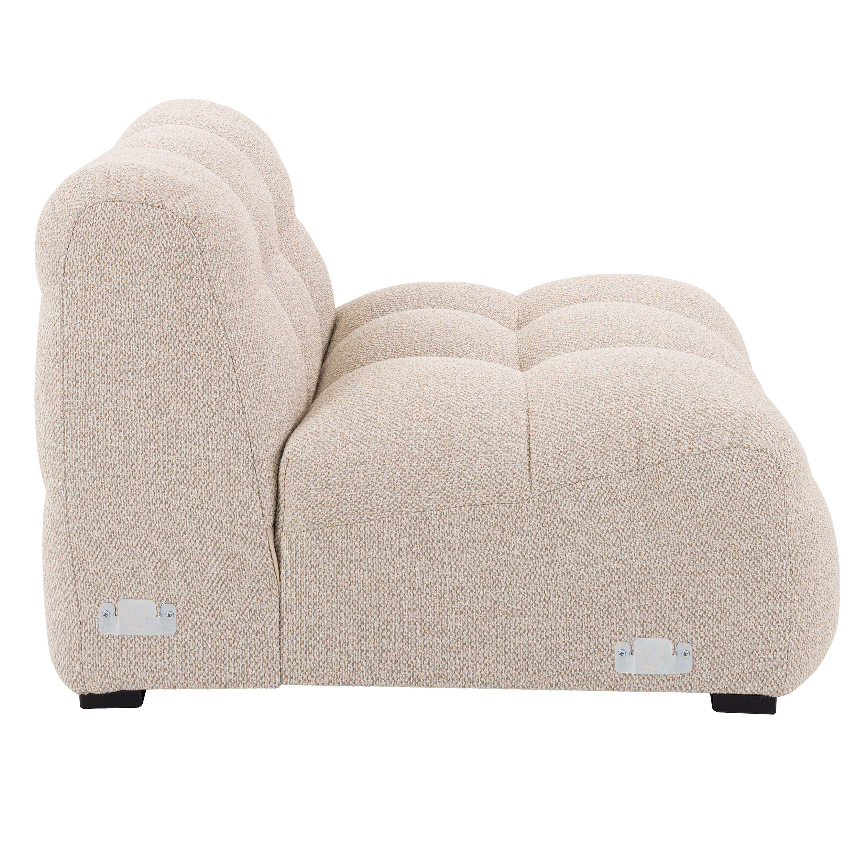Sleepo Collection Billie 1-sits Soffmodul Beige Bouclé 84cm