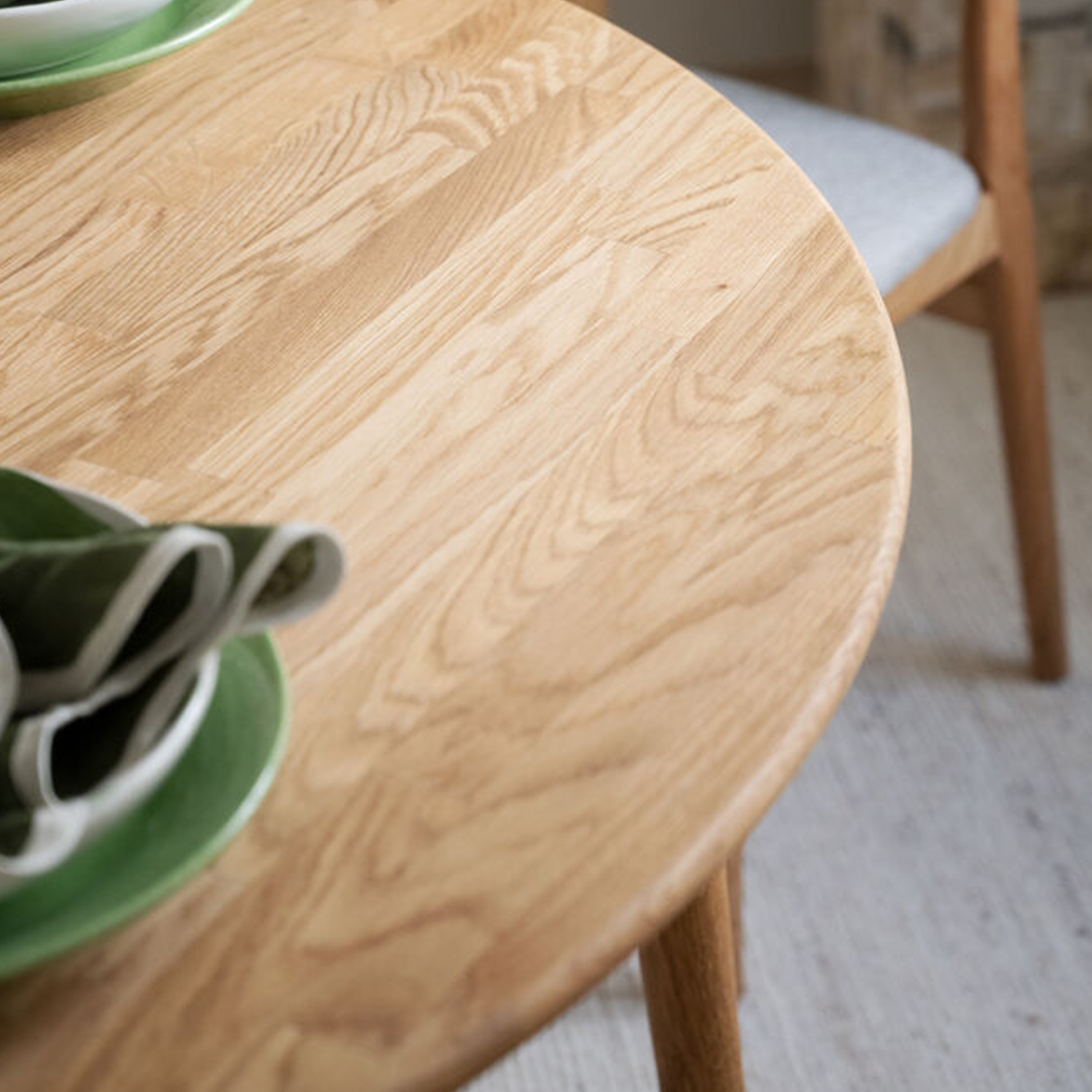 Rowico Home Tyler Matbord Ek Ø120+45