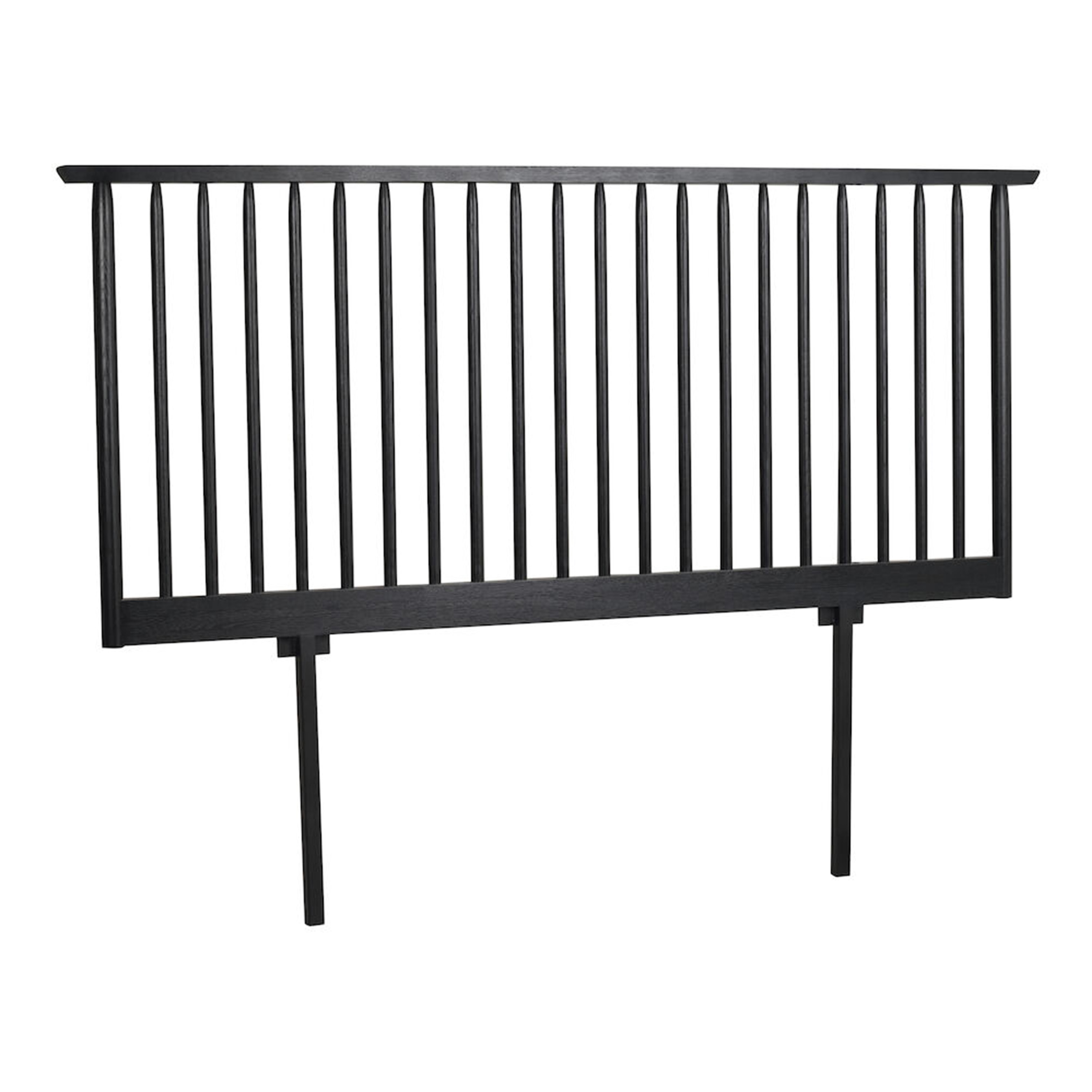 Rowico Home - Riggins Kopfteil Schwarz Eiche 180cm - Kopfteil bett