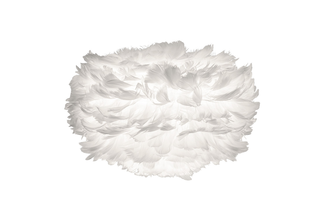 Eos Fjäderlampa Vit Mini