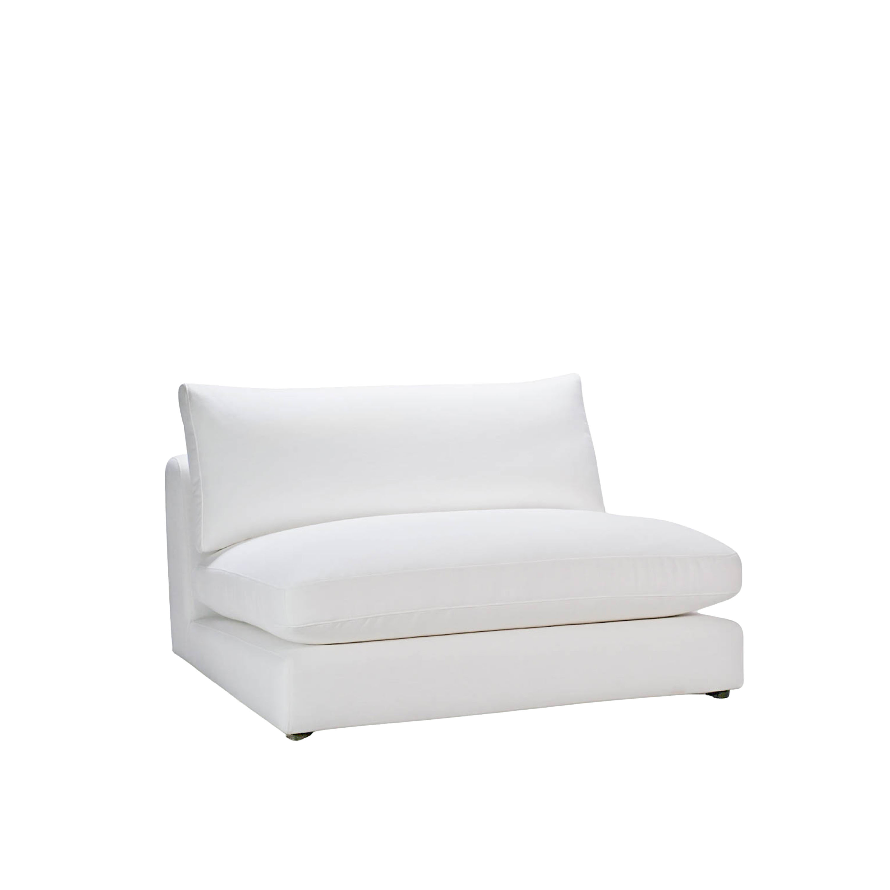 Capri 1.5-sits Soffmodul White 120cm