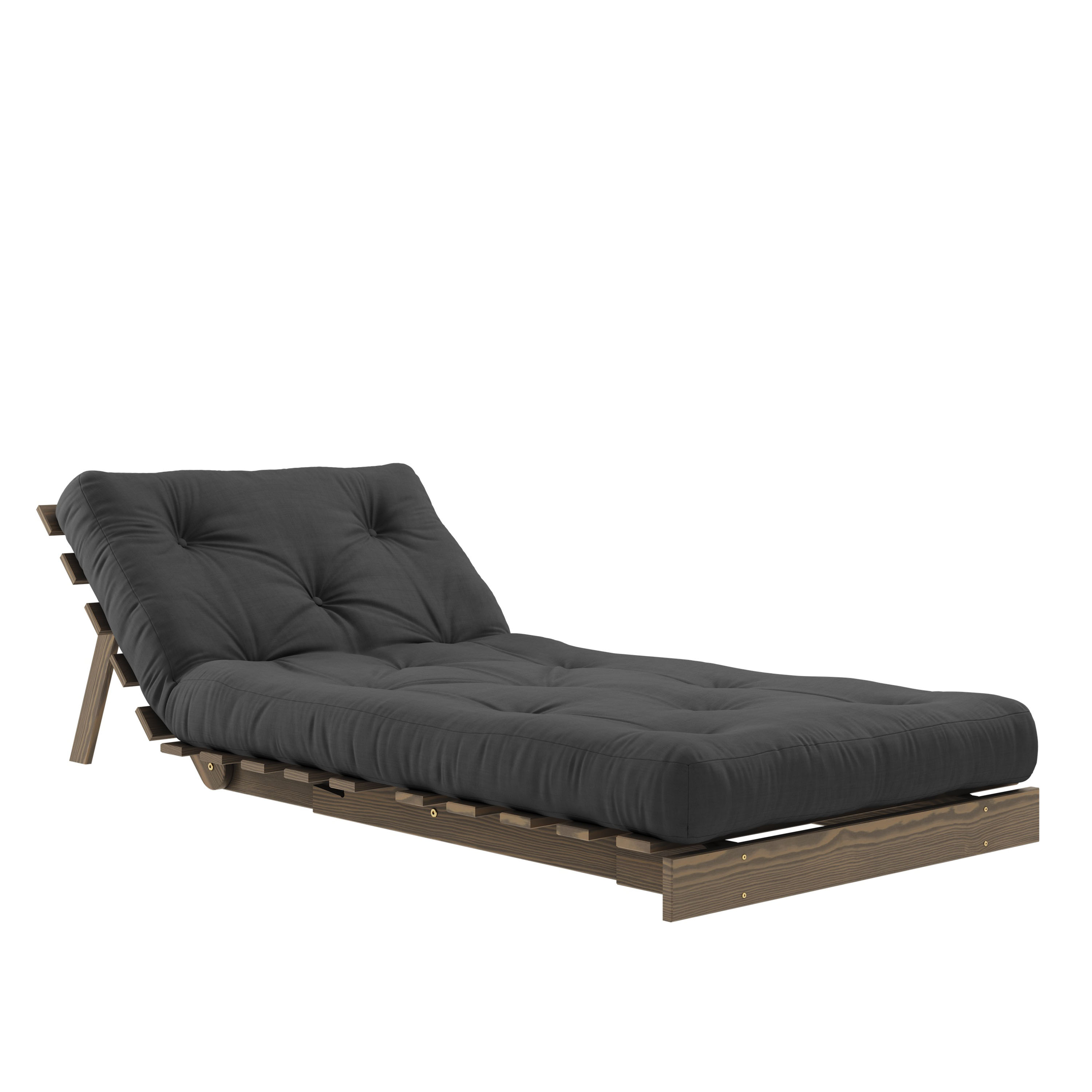 Karup Design Roots Schlafsessel Braun/Dunkelgrau 90cm