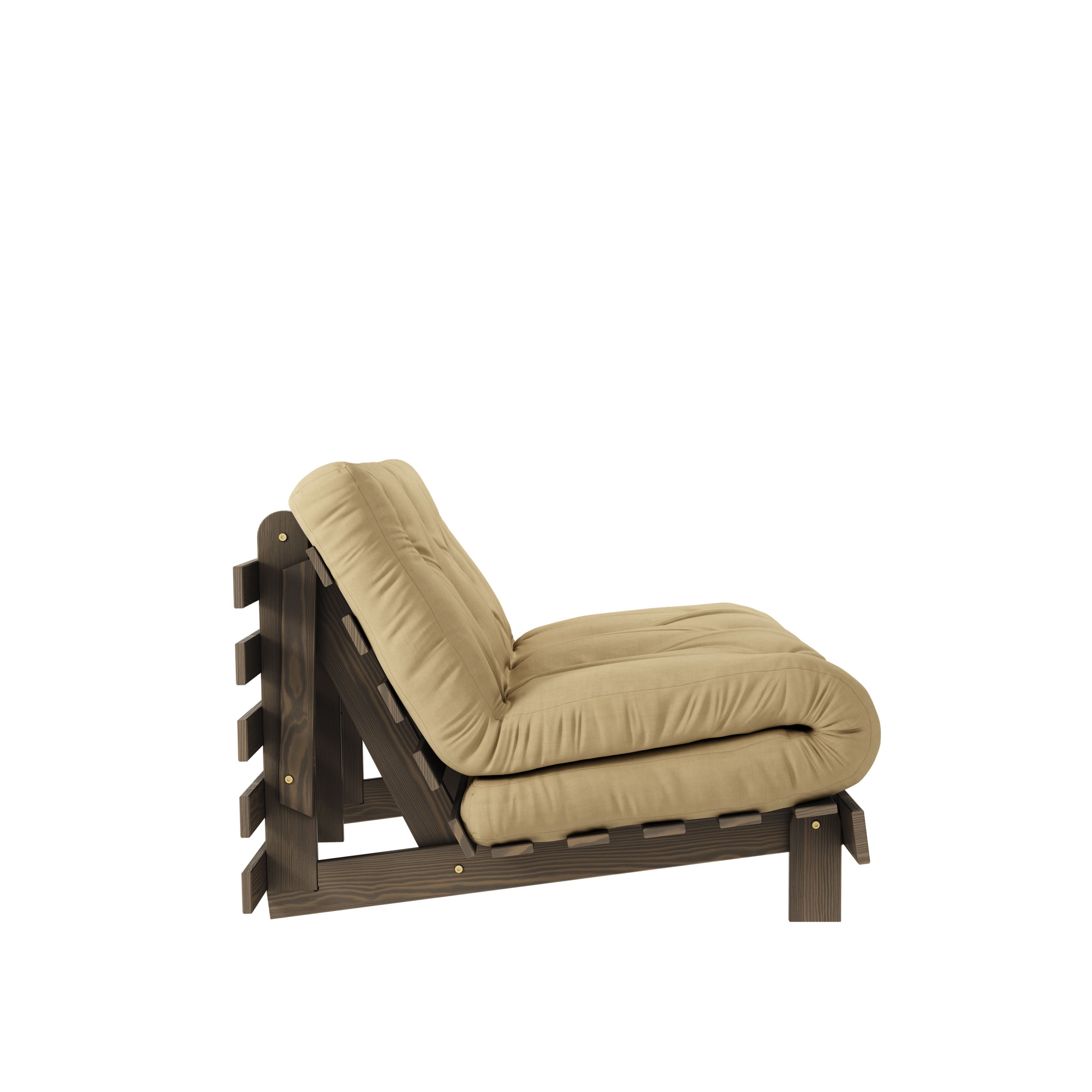 Karup Design Roots Vuodesohva Ruskea/Wheat Beige 140cm