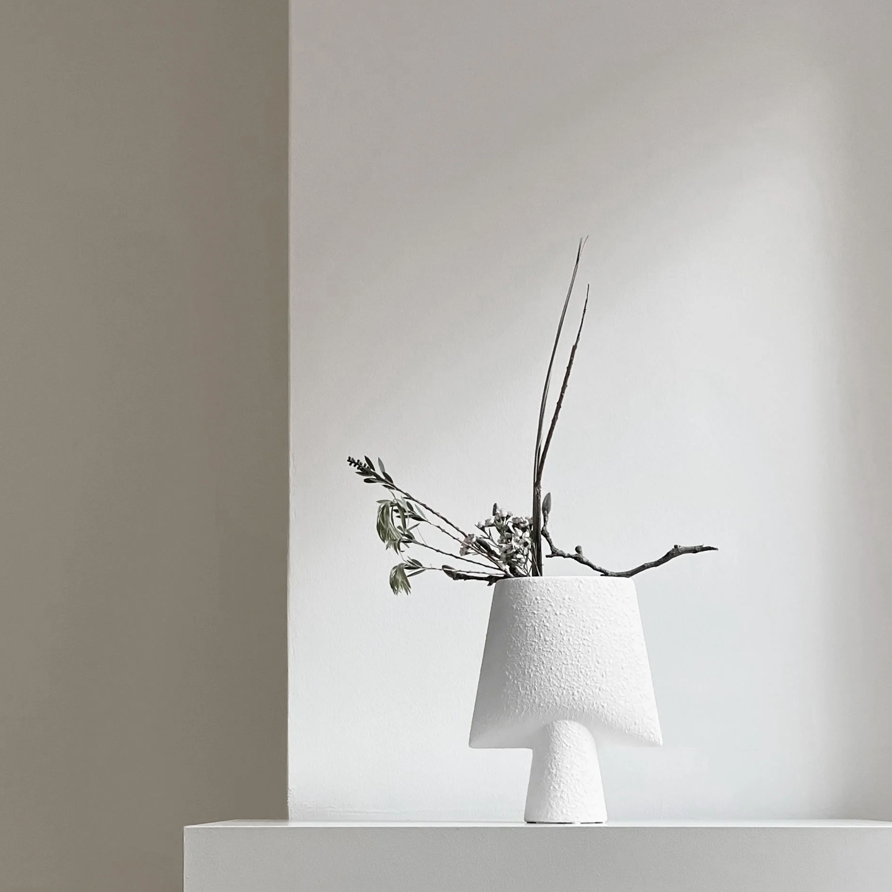 101 Copenhagen Sphere Vase Square Bubble White Mini