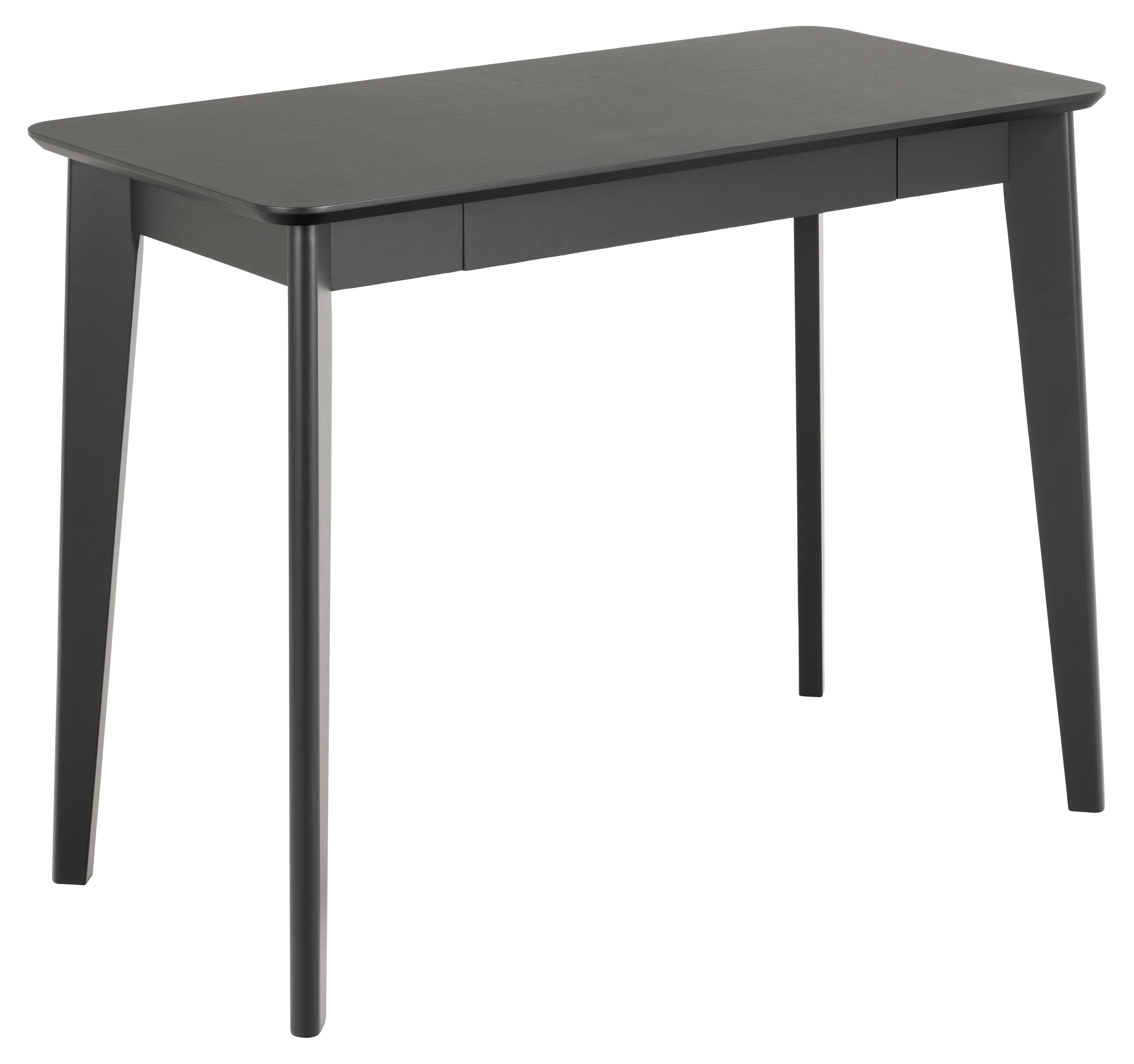Nordic Home - Cordelia Kirjoituspöytä Tammi Black 100x75 Musta - Kirjoituspöydät
