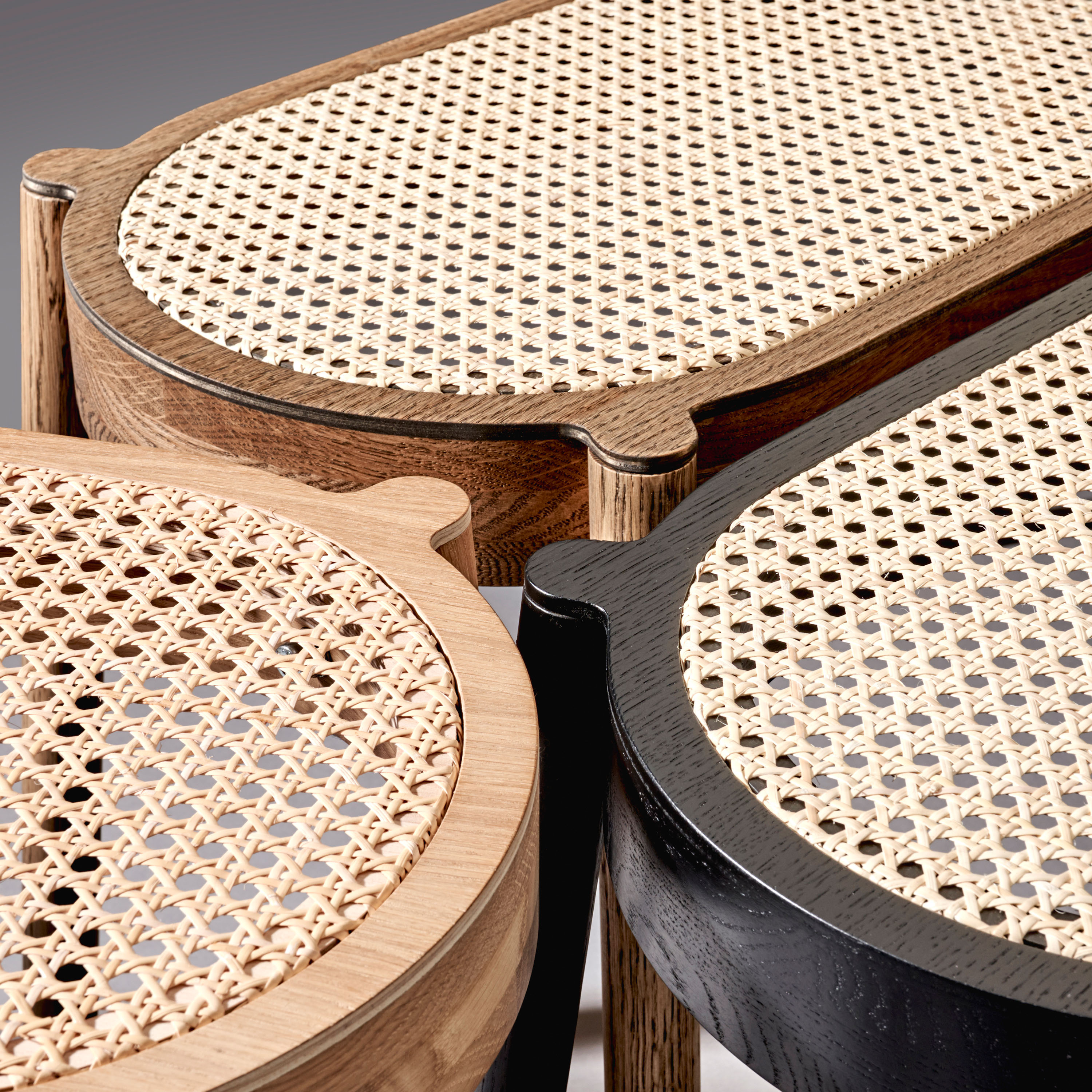 Northern Pal Bank Light Oiled Oak/Light Mesh 80cm