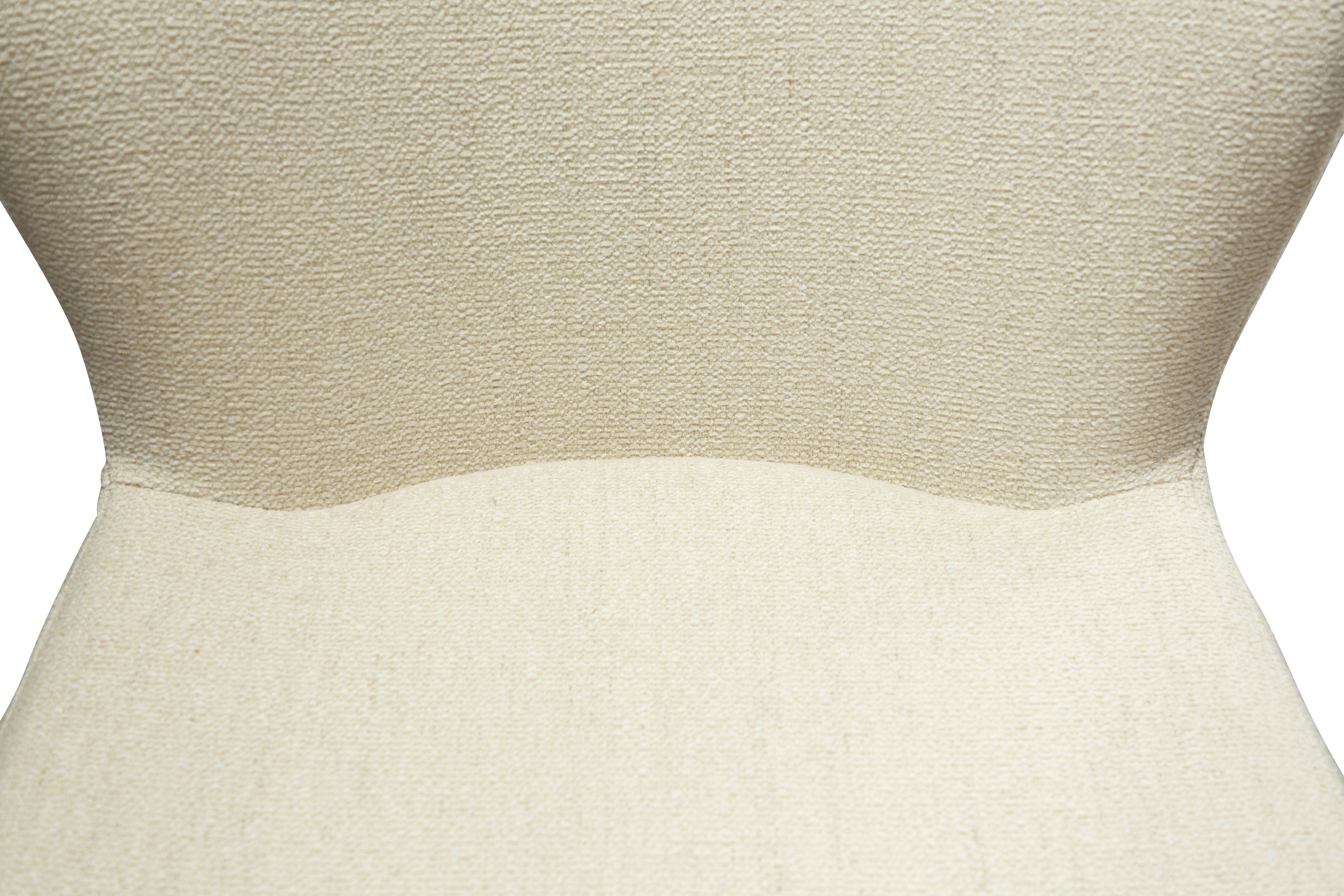 Dan Form Glam Barhocker Bouclé White/Beige 67cm