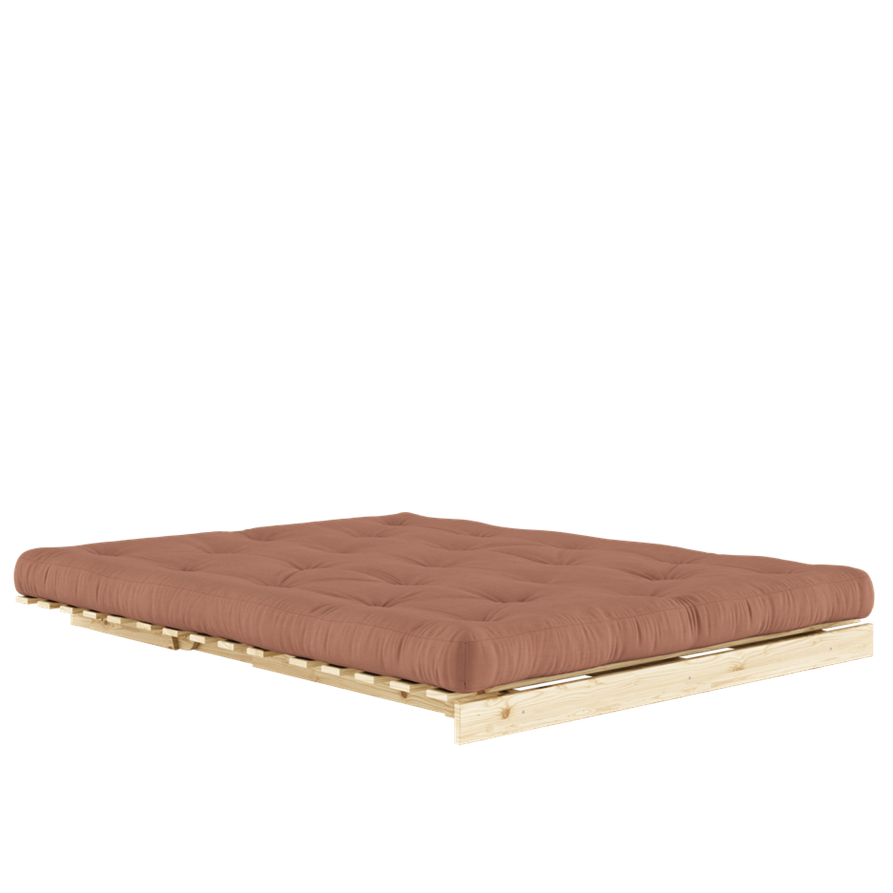 Karup Design Roots Schlafsofa Natur/Clay Brown 160cm