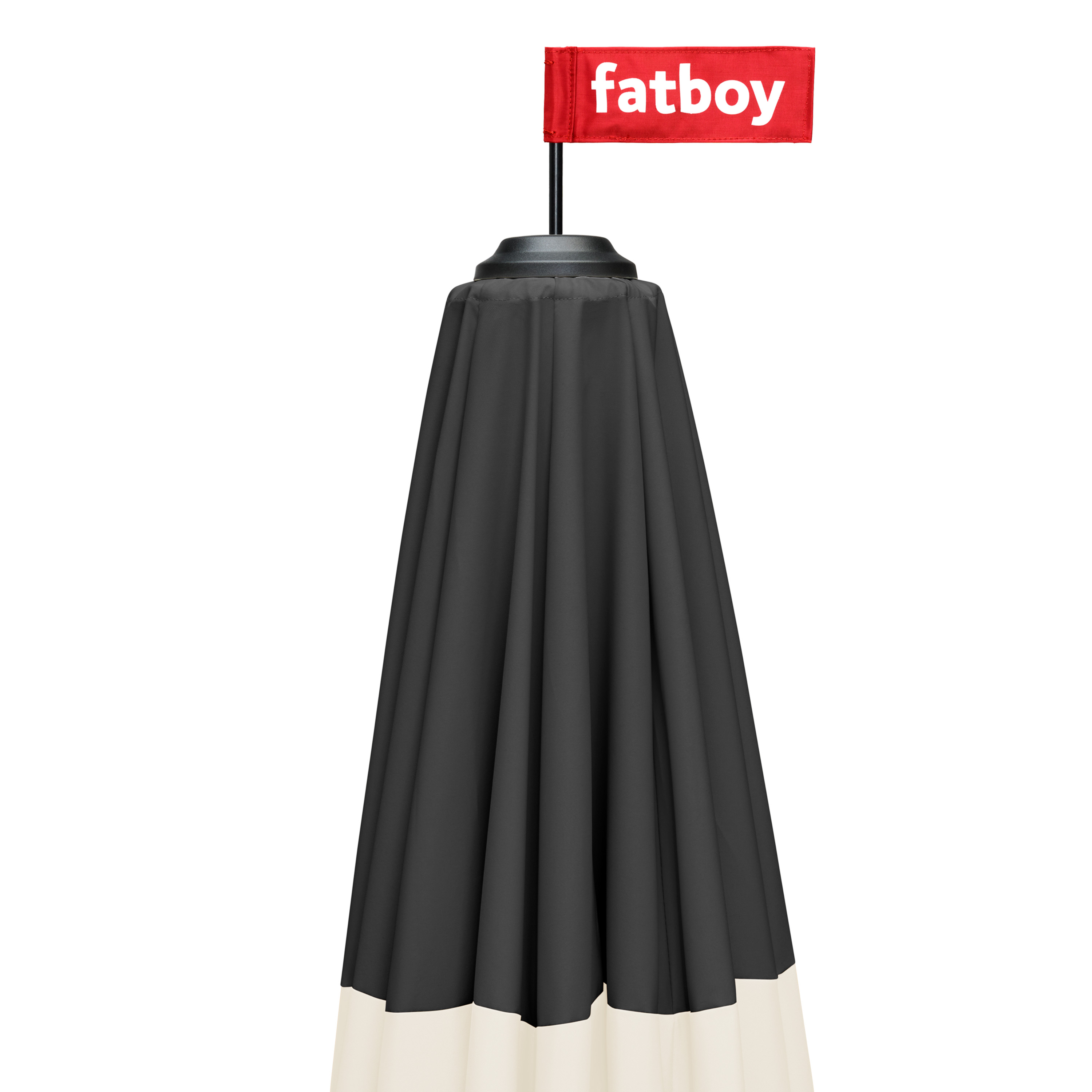 Fatboy Pensol Parasoll inkl Fot Creme/Black Ø350